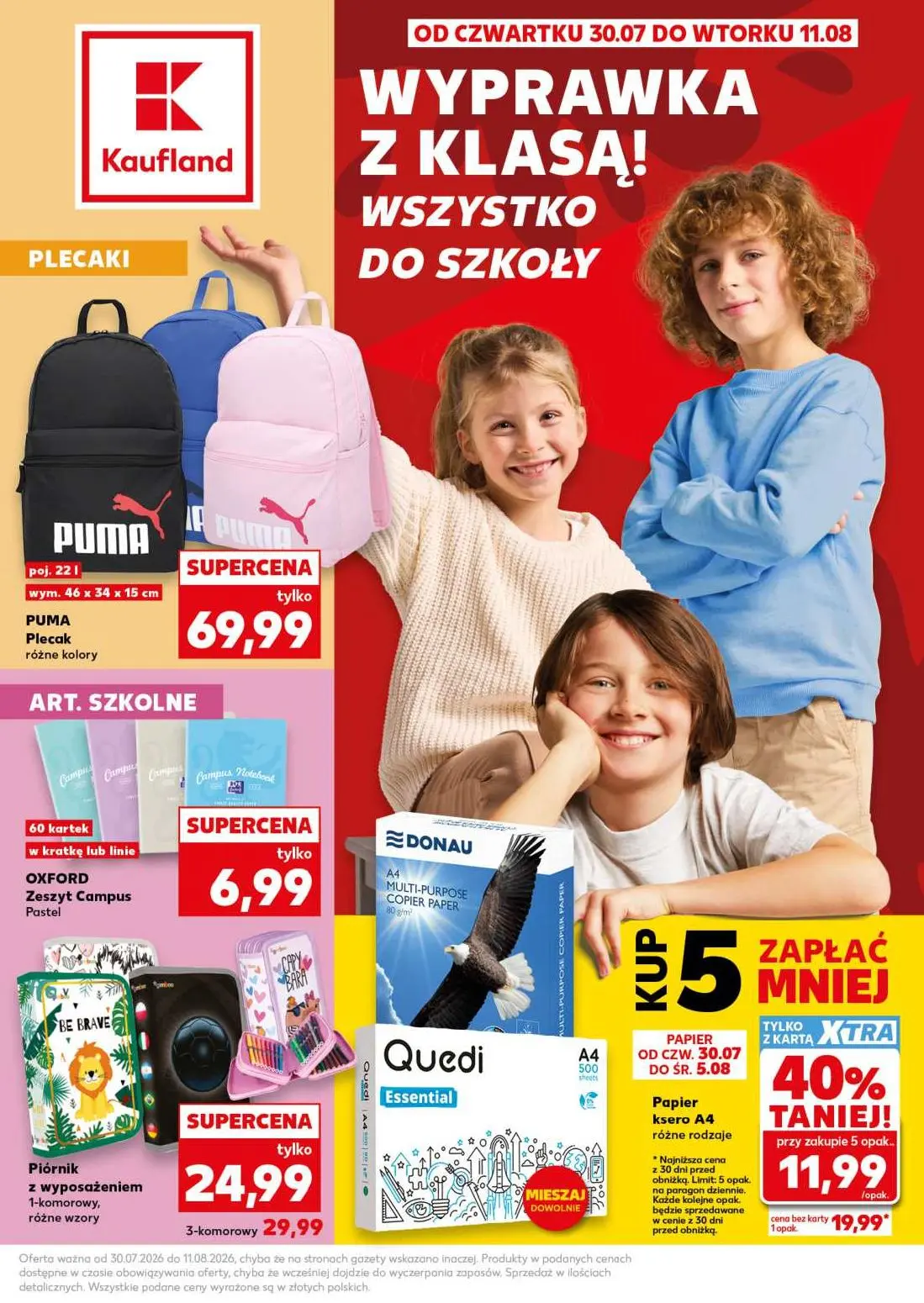 Gazetka Kaufland od 30.07.2026 do 11.08.2026