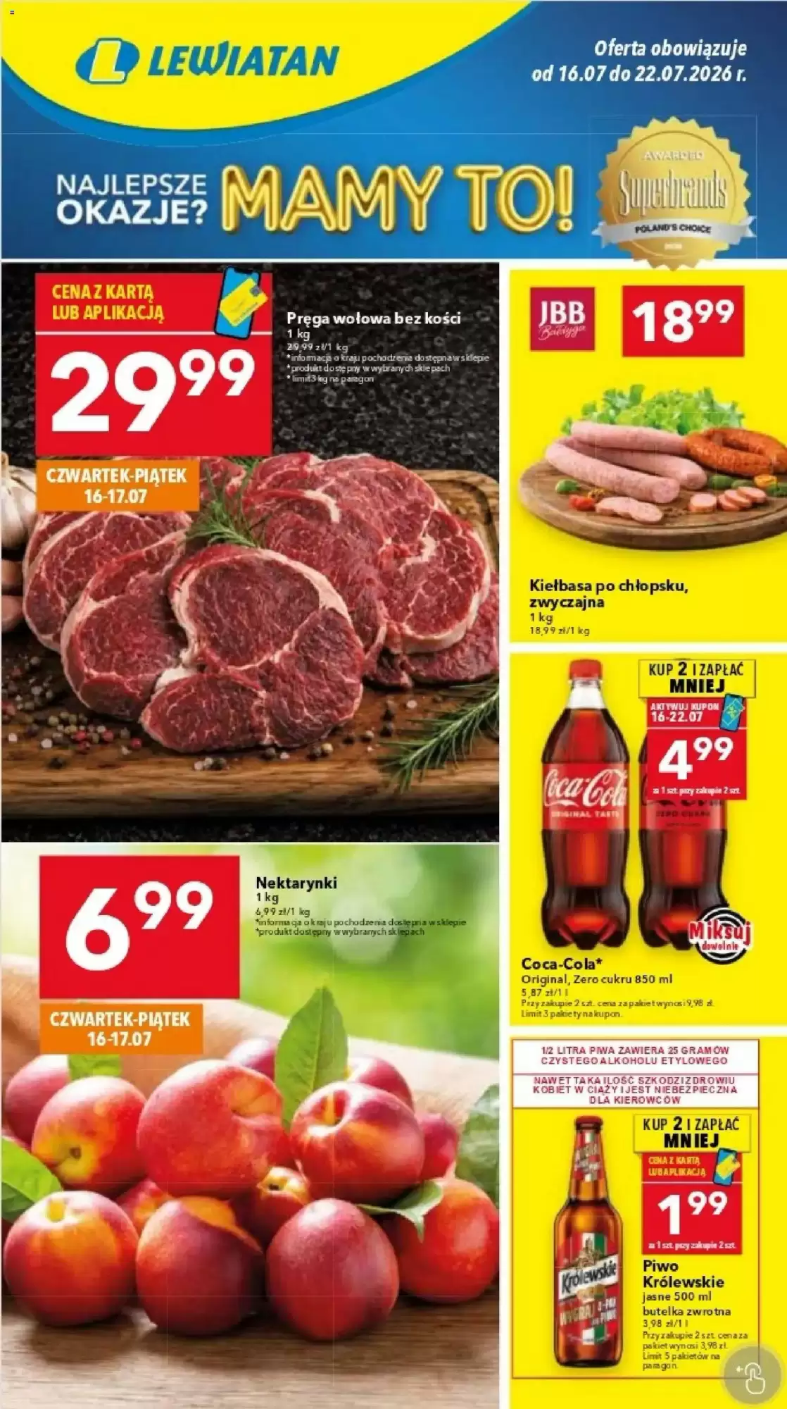 Gazetka Lewiatan od 16.07.2026 do 22.07.2026