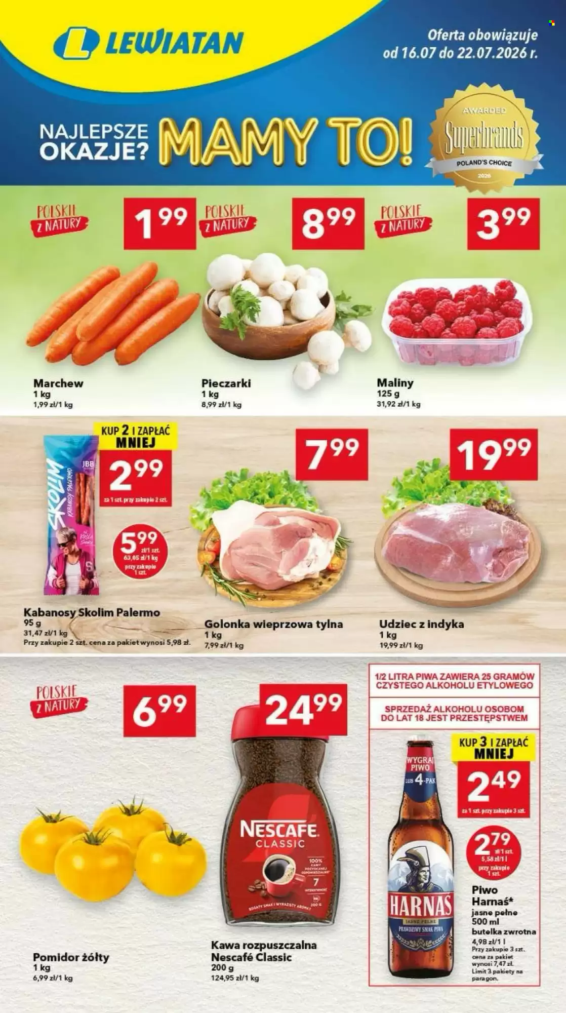 Gazetka Lewiatan od 16.07.2026 do 22.07.2026