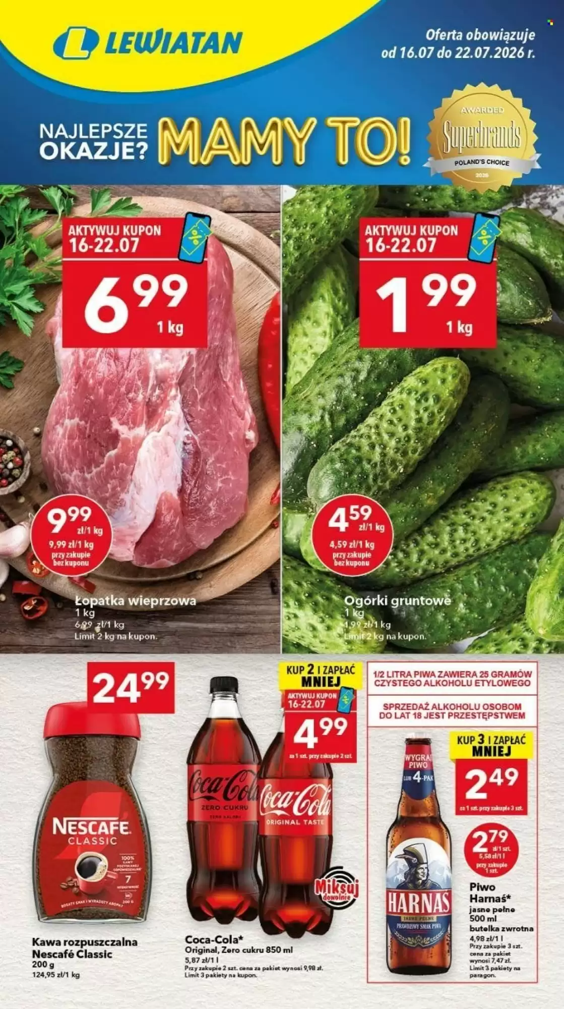 Gazetka Lewiatan od 16.07.2026 do 22.07.2026