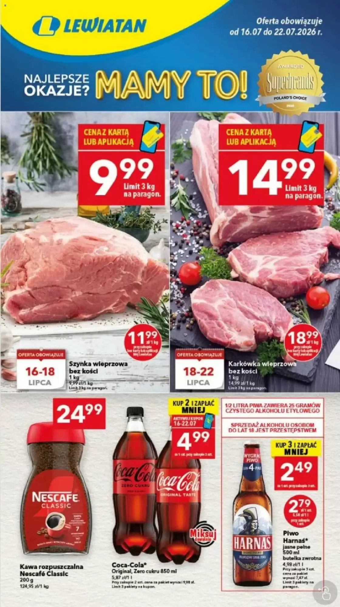 Gazetka Lewiatan od 16.07.2026 do 22.07.2026