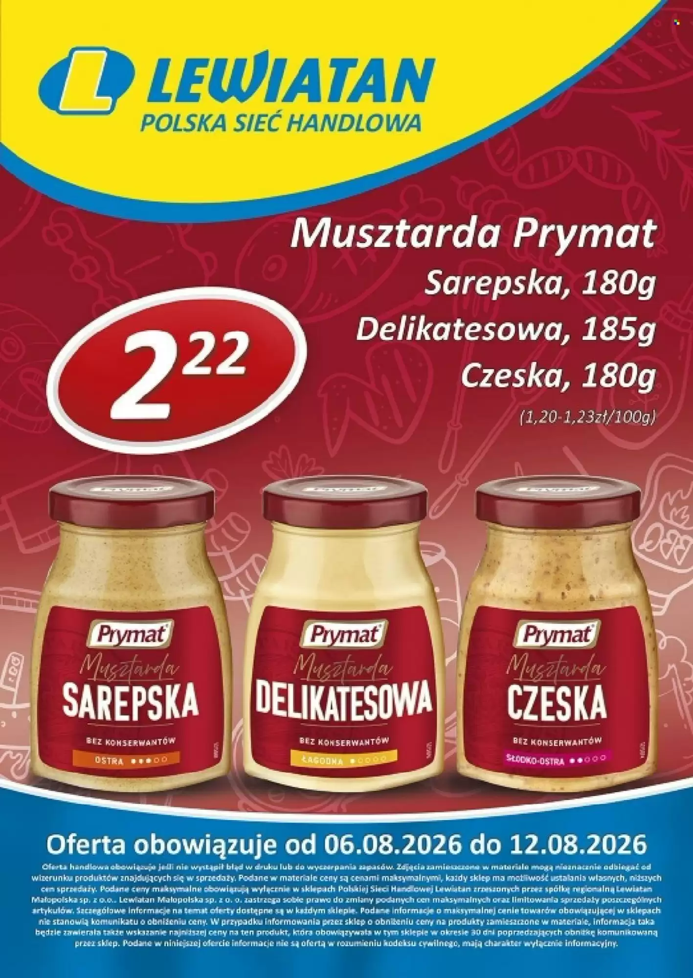 Gazetka Lewiatan od 06.08.2026 do 12.08.2026