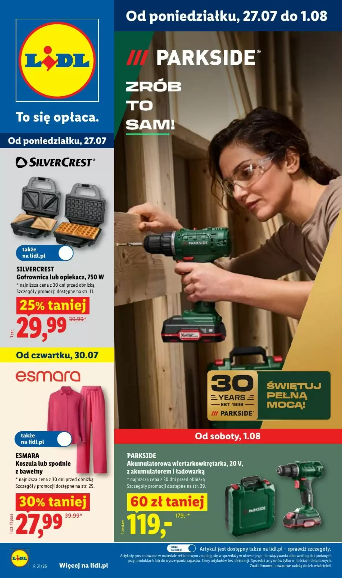 Gazetka LIDL od 27.07.2026 do 01.08.2026