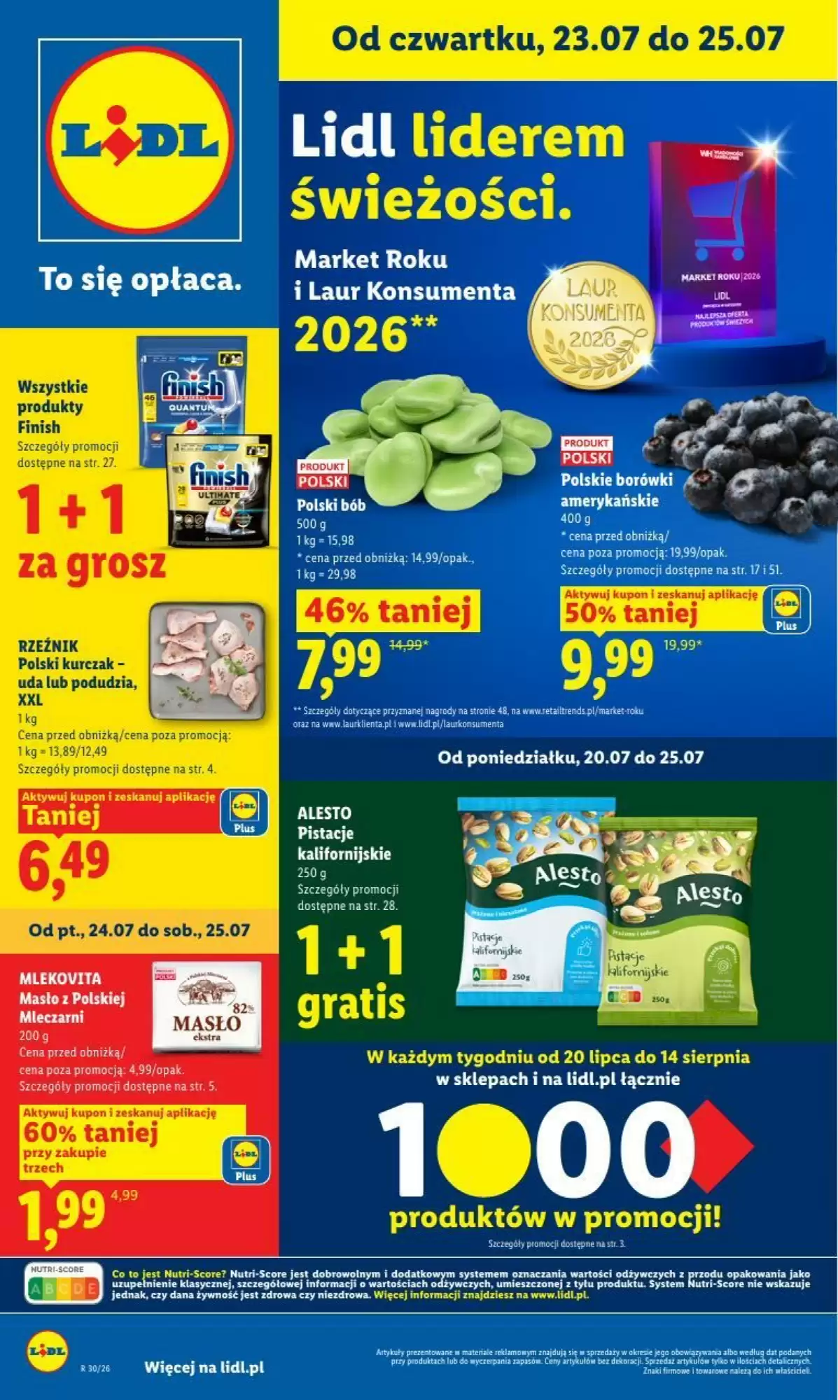 Gazetka LIDL od 23.07.2026 do 25.07.2026