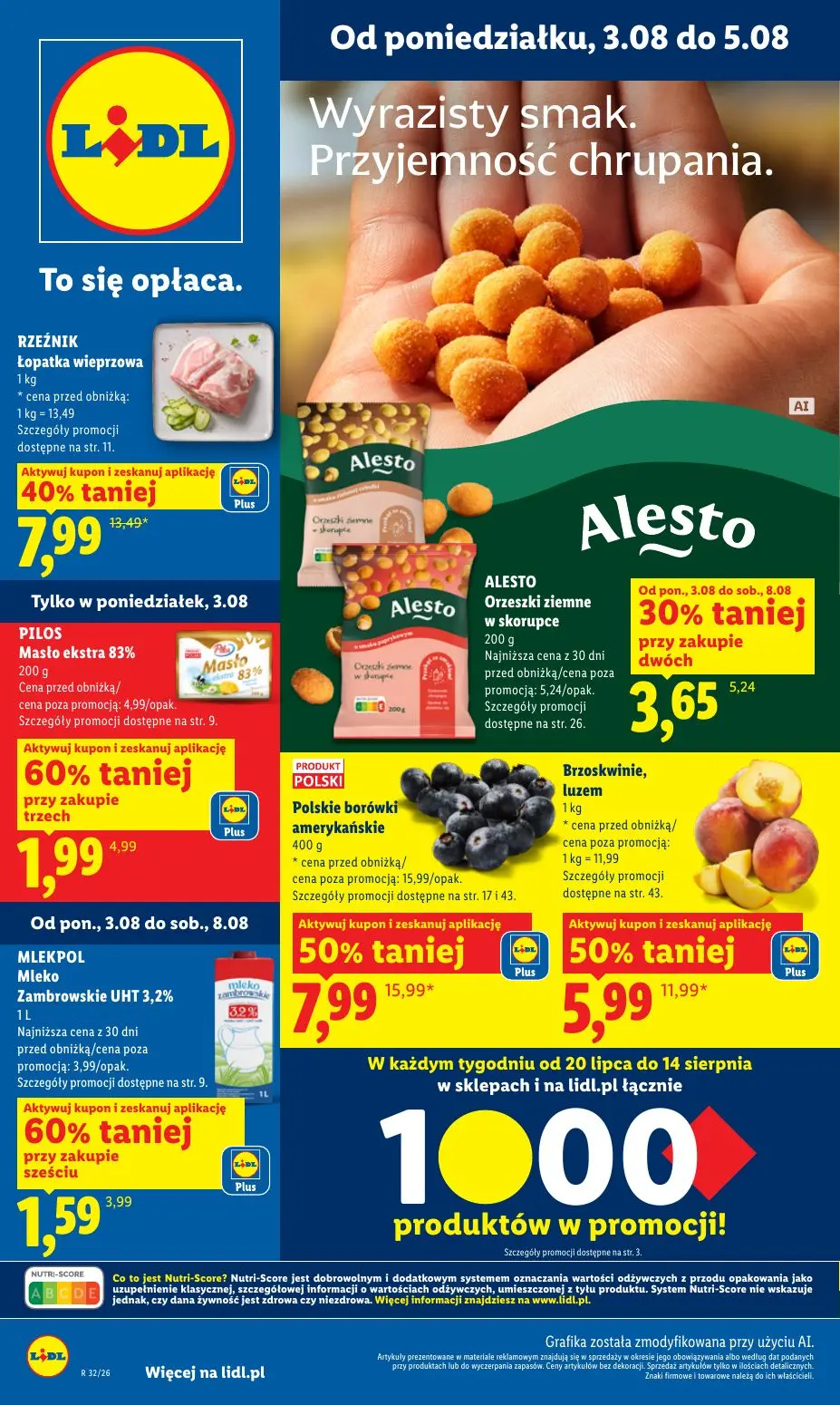 Gazetka LIDL od 03.08.2026 do 05.08.2026