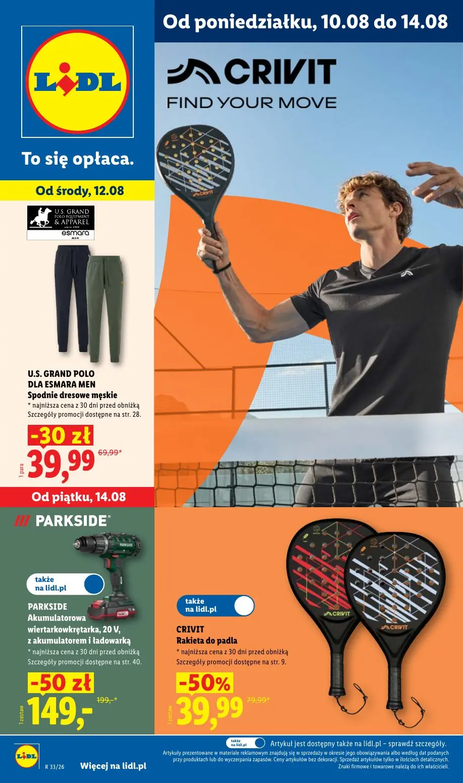 Gazetka LIDL od 10.08.2026 do 15.08.2026