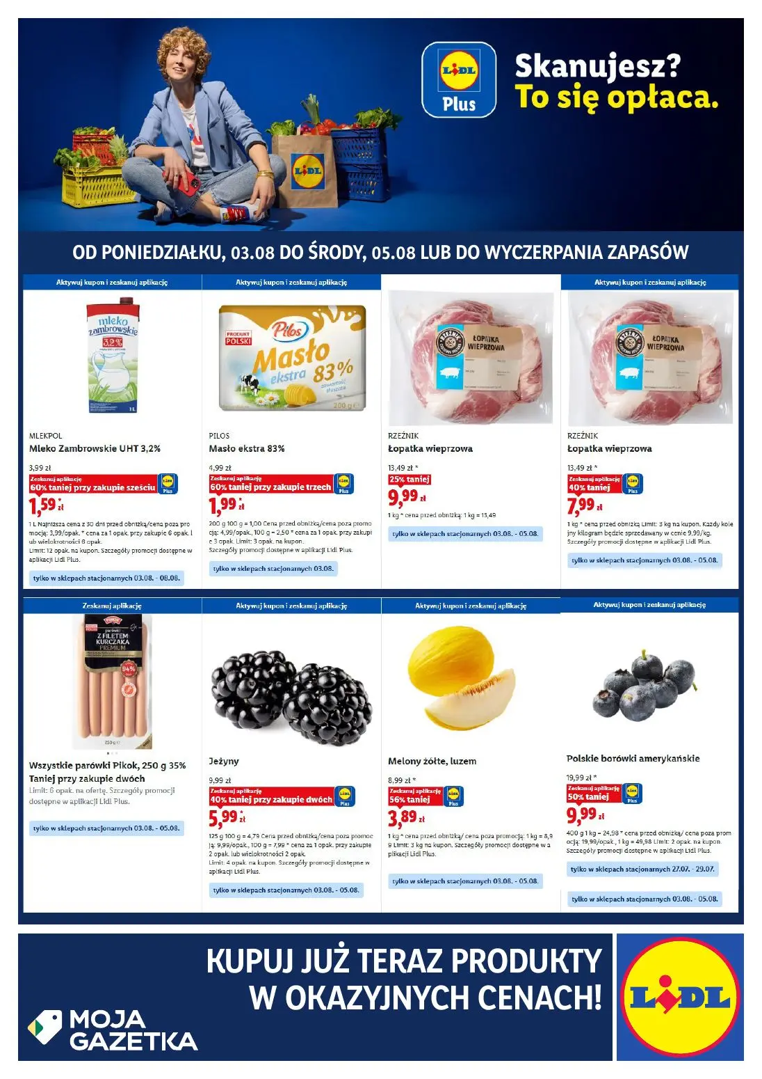 Gazetka LIDL od 03.08.2026 do 05.08.2026