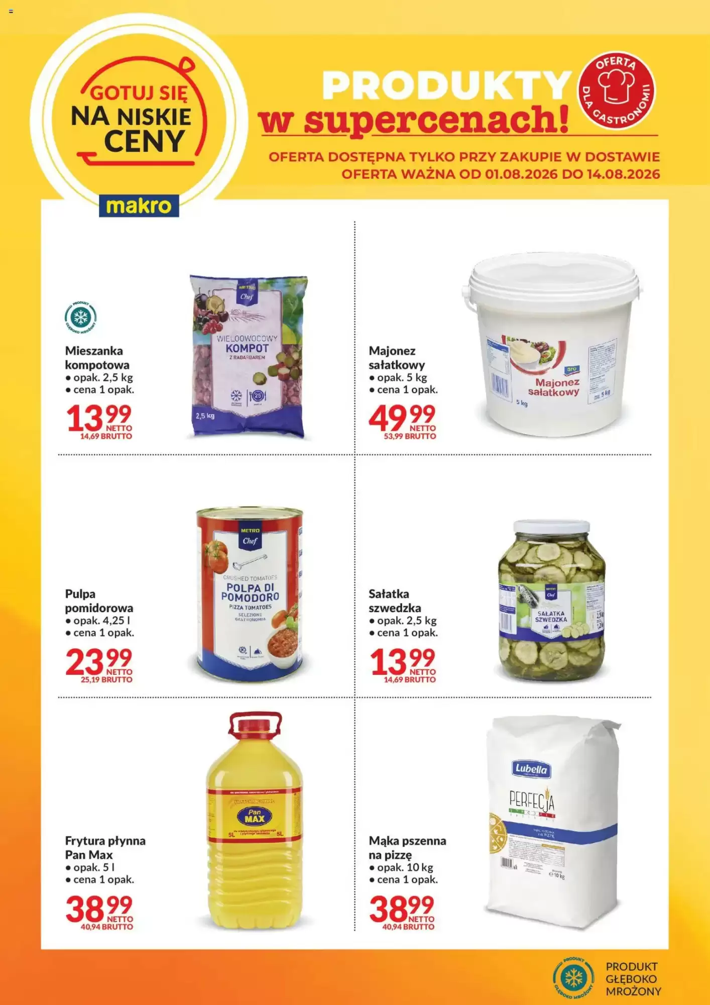 Gazetka Makro od 01.08.2026 do 14.08.2026