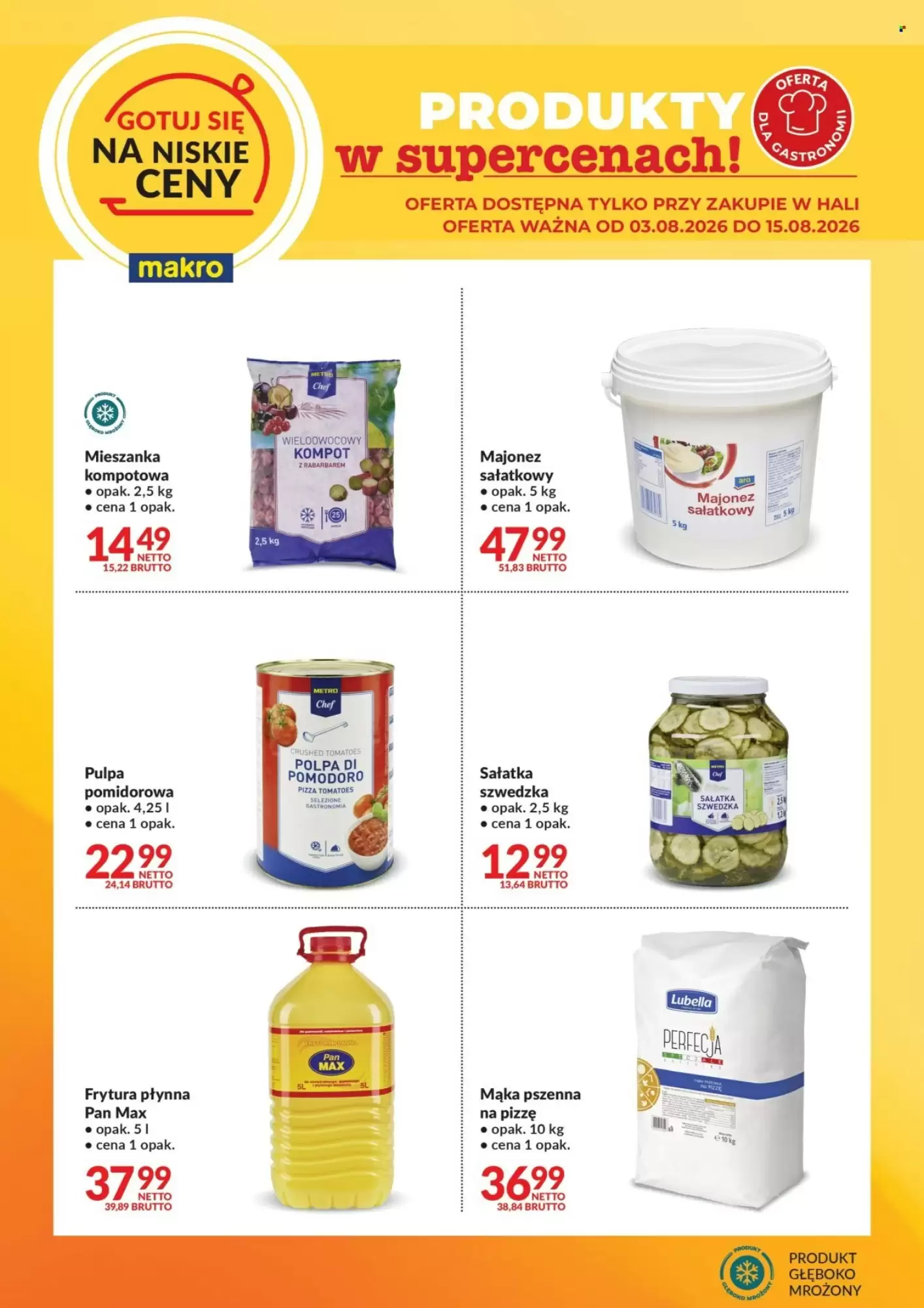 Gazetka Makro od 03.08.2026 do 15.08.2026
