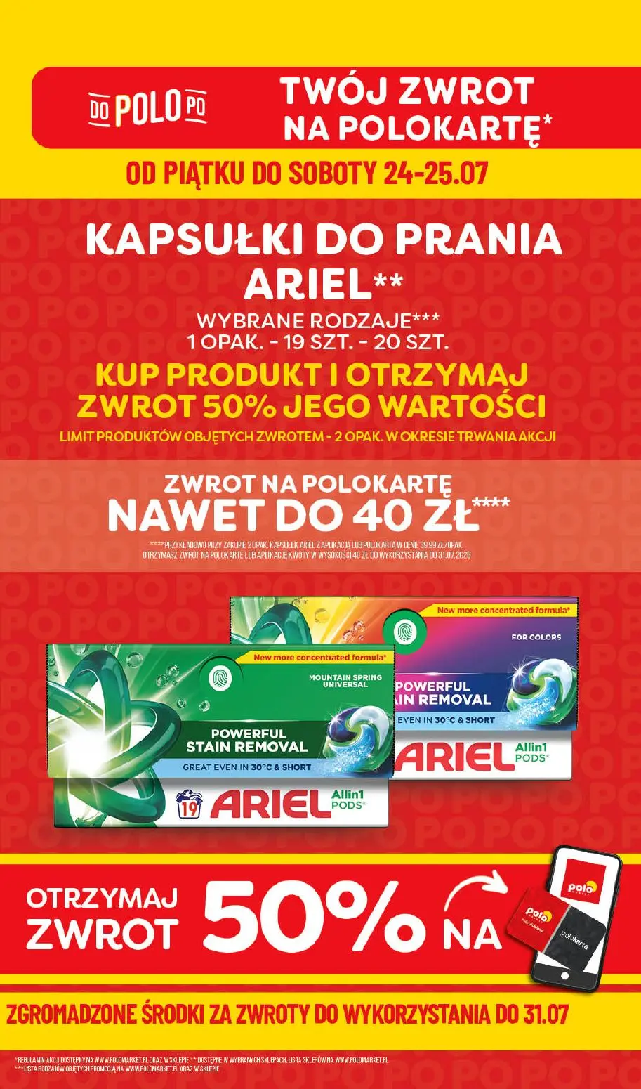Gazetka Polomarket od 23.07.2026 do 25.07.2026