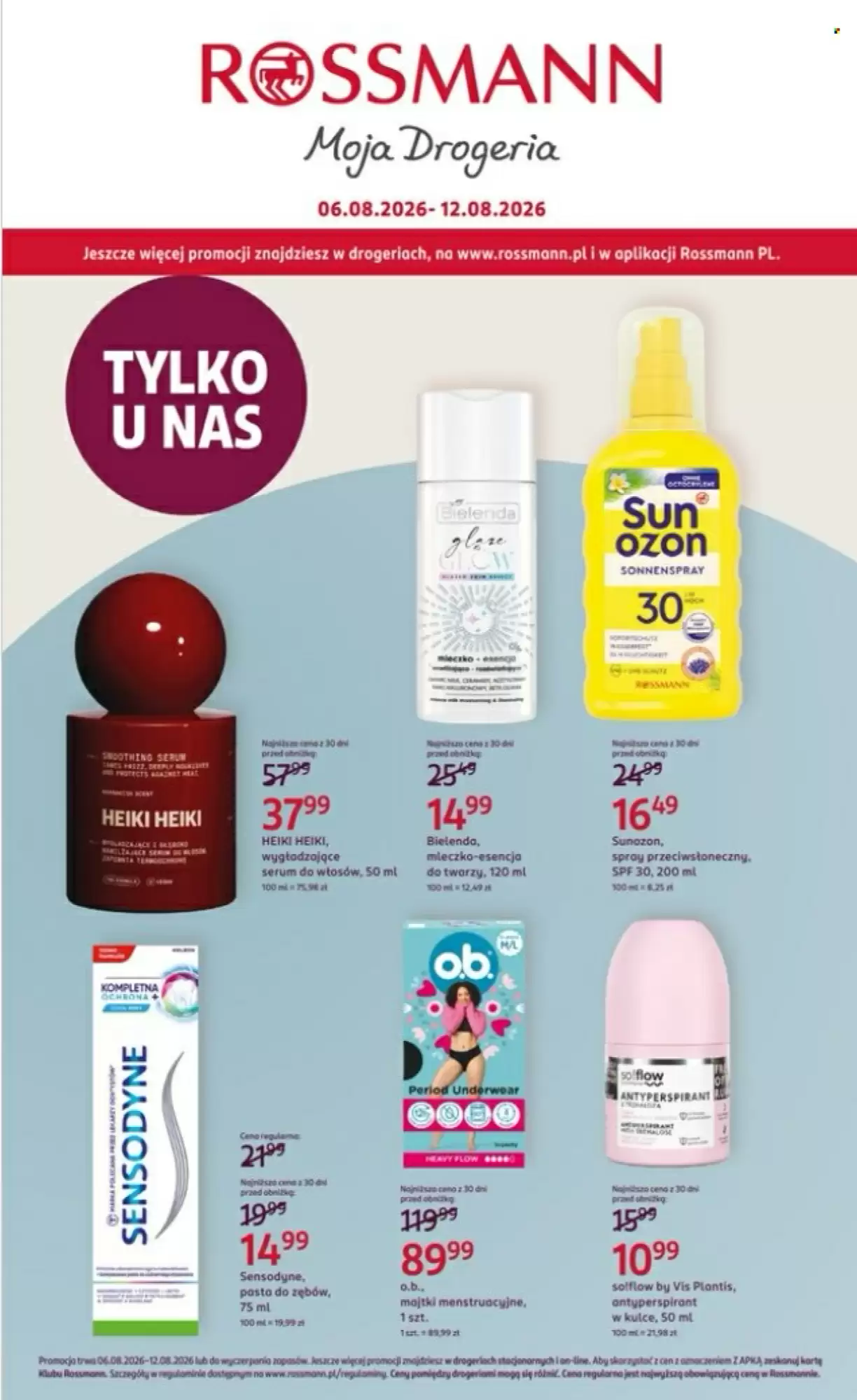 Gazetka ROSSMANN od 06.08.2026 do 12.08.2026