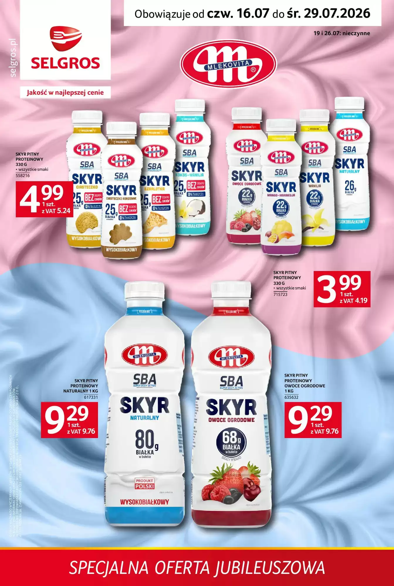 Gazetka Selgros od 16.07.2026 do 29.07.2026