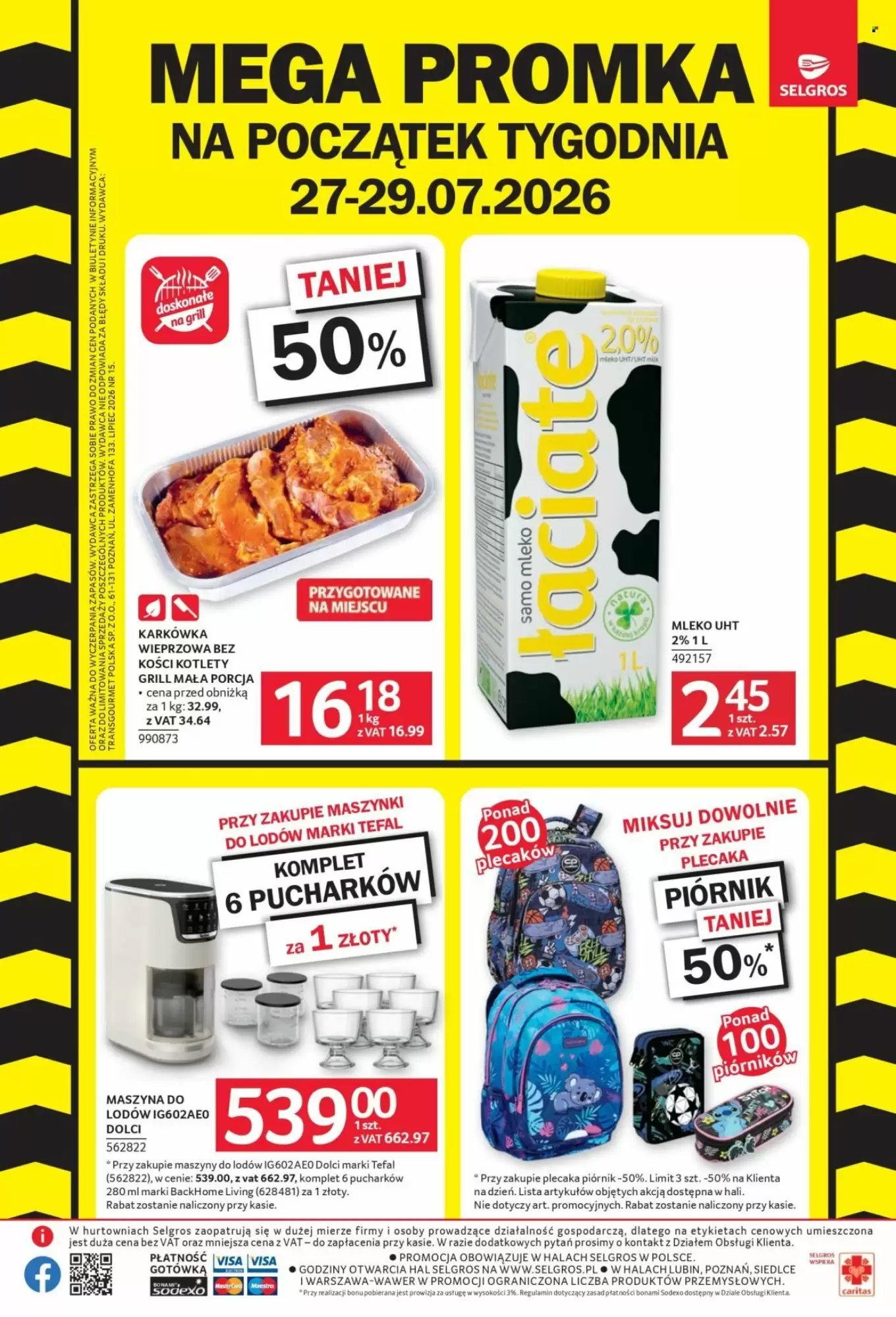 Gazetka Selgros od 27.07.2026 do 29.07.2026