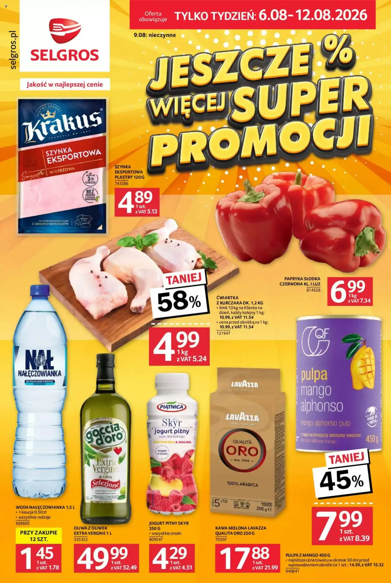 Gazetka Selgros od 06.08.2026 do 12.08.2026