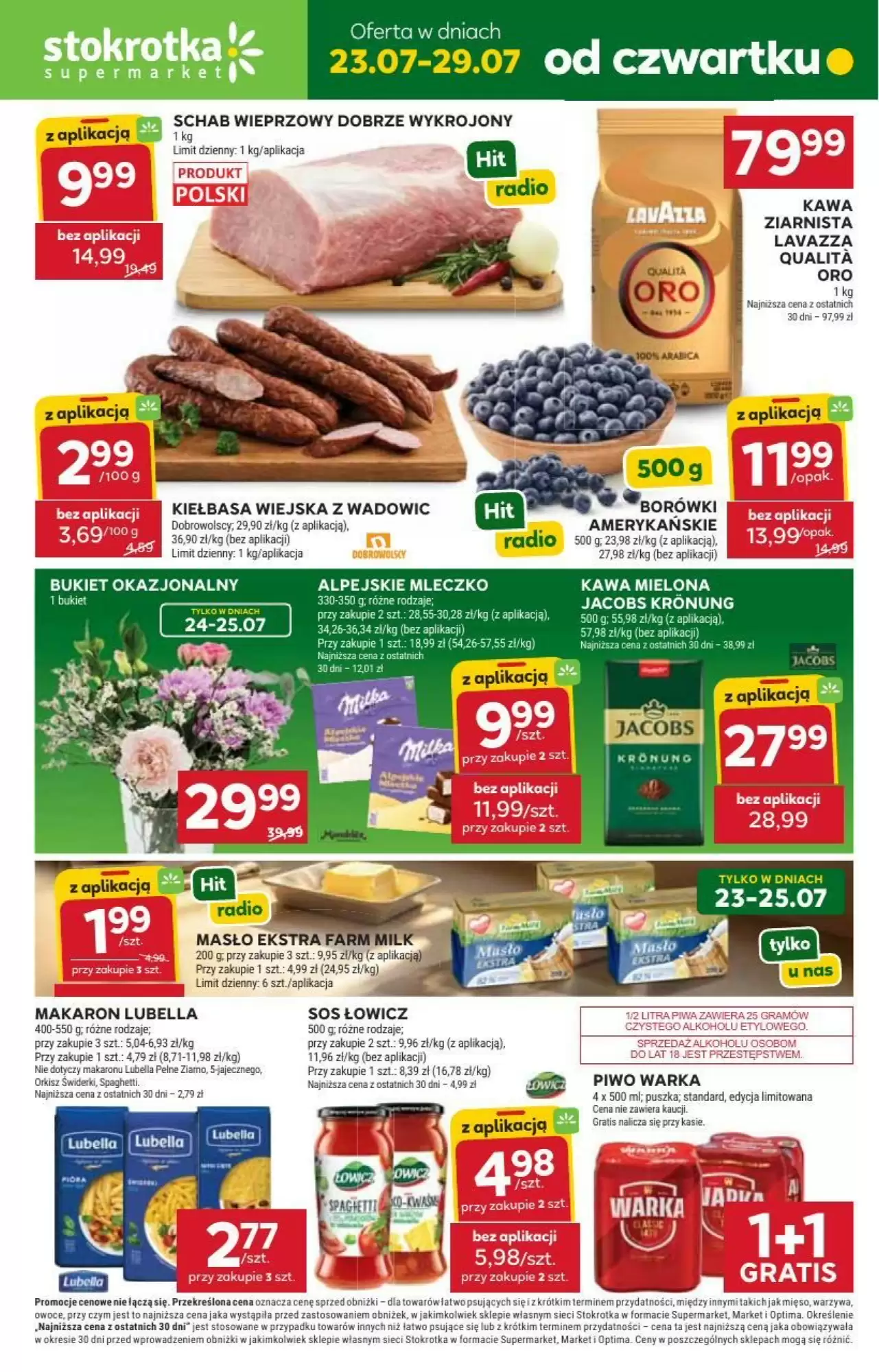 Gazetka Stokrotka od 23.07.2026 do 29.07.2026