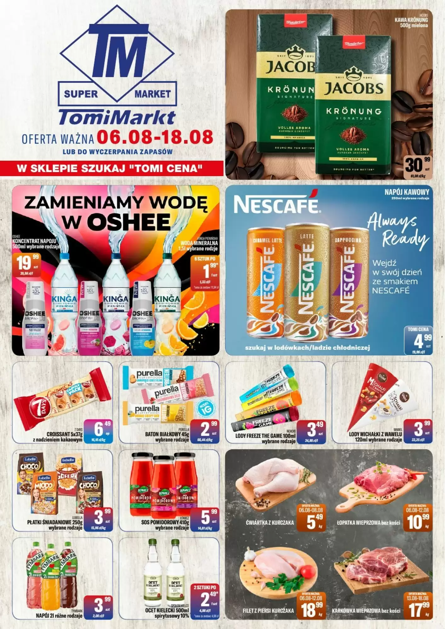 Gazetka Tomimarkt od 06.08.2026 do 18.08.2026