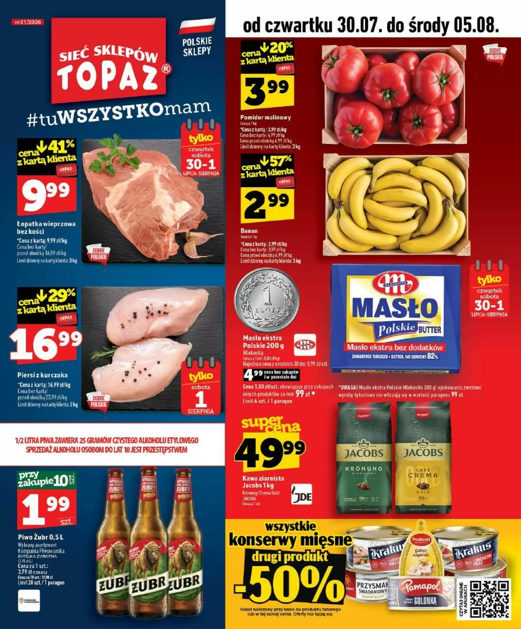 Gazetka Topaz od 30.07.2026 do 05.08.2026