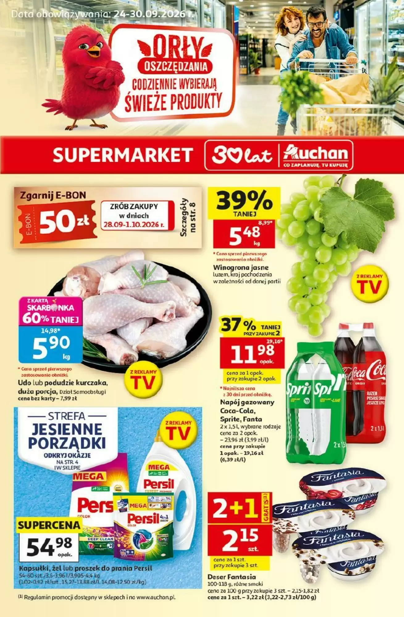 Gazetka Auchan od 24.09.2026 do 30.09.2026