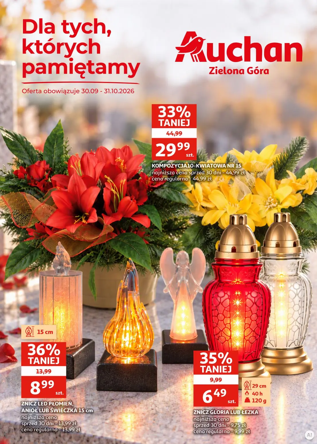 Gazetka Auchan od 30.09.2026 do 31.10.2026
