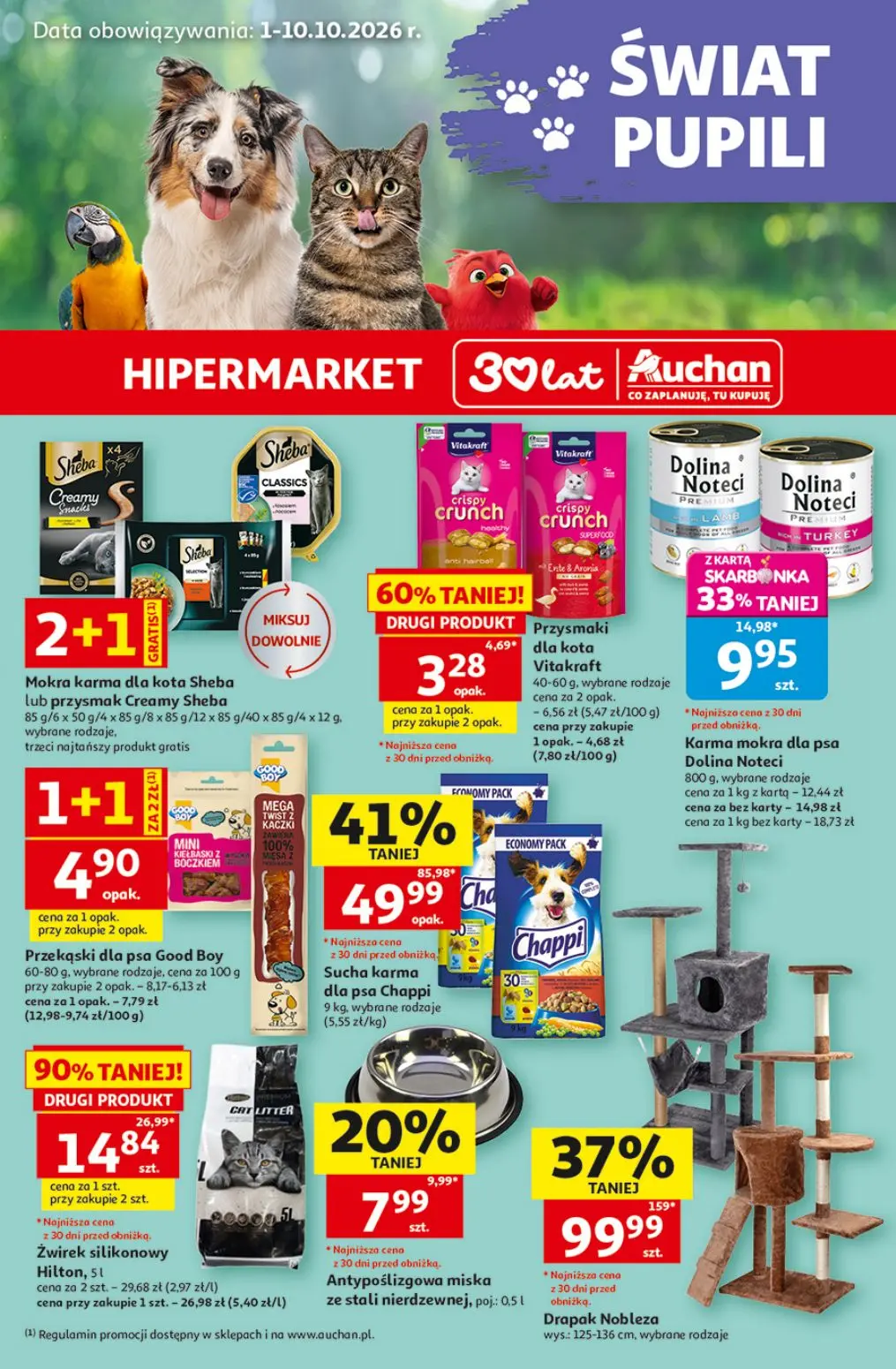 Gazetka Auchan od 01.10.2026 do 10.10.2026