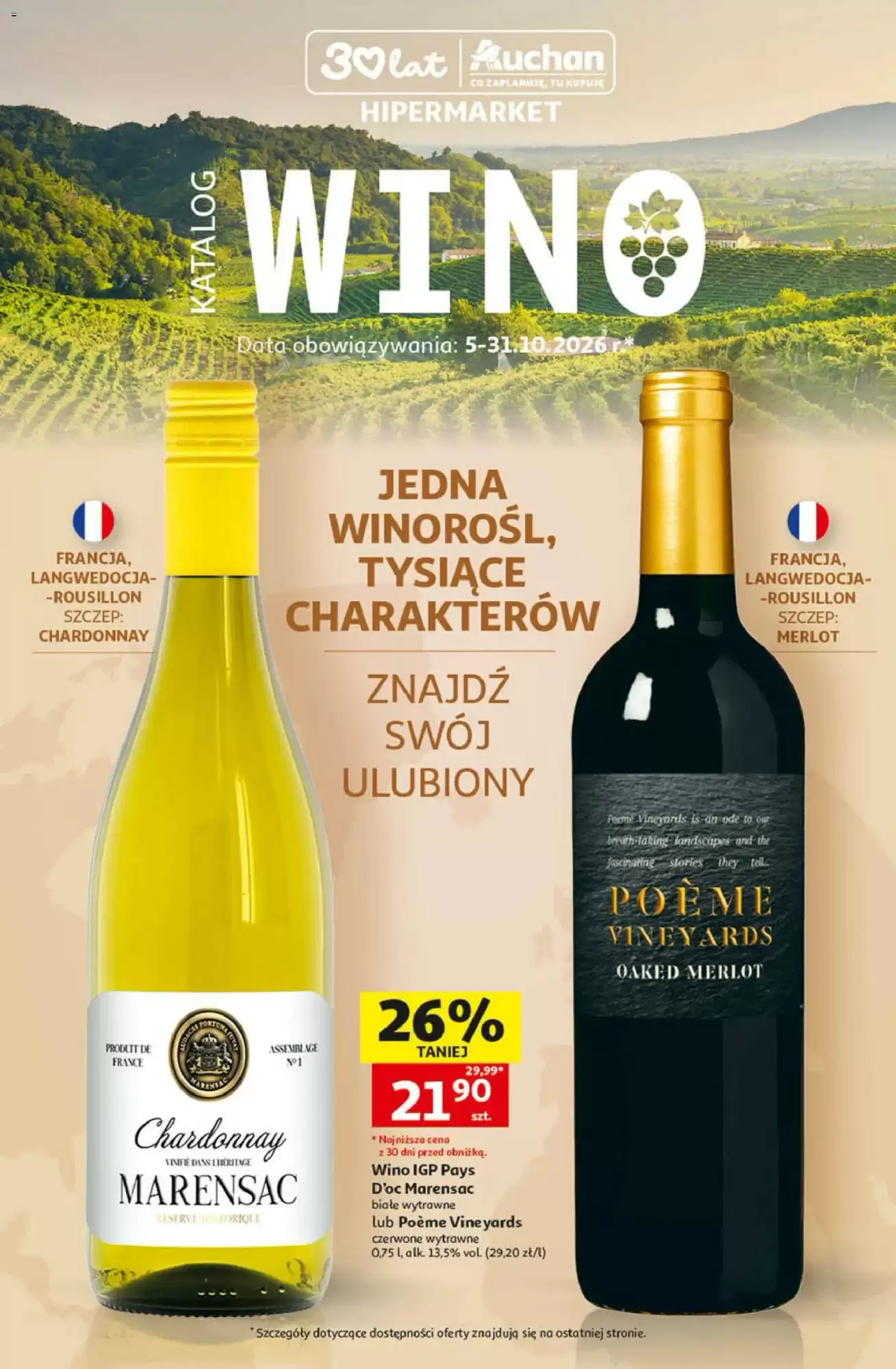 Gazetka Auchan od 05.10.2026 do 31.10.2026