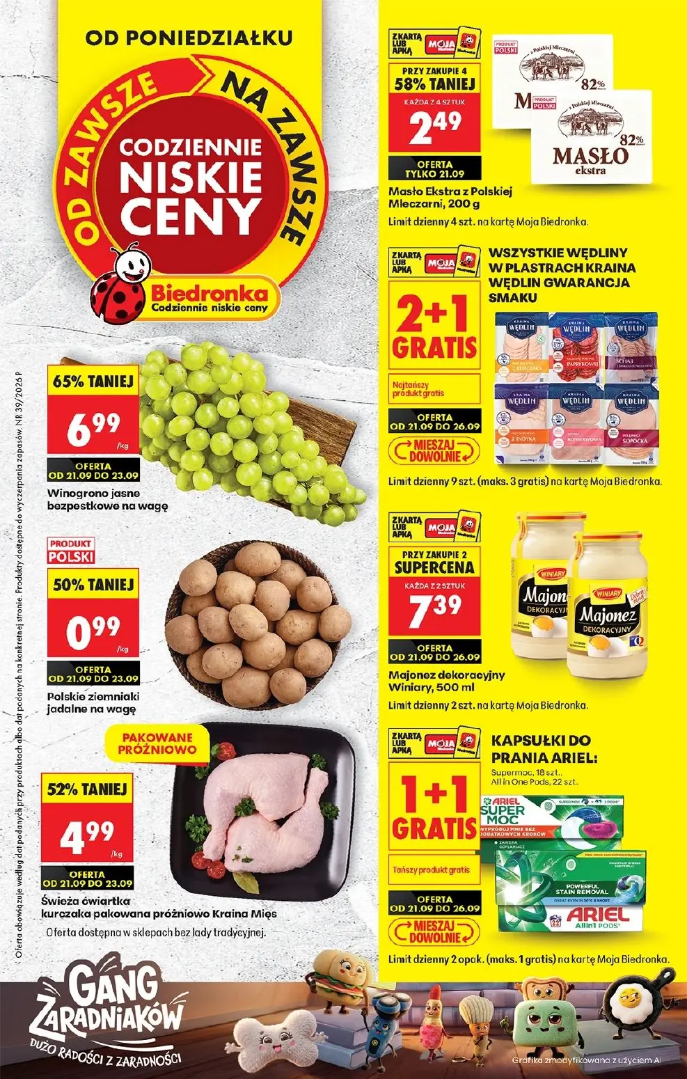 Gazetka Biedronka od 21.09.2026 do 26.09.2026