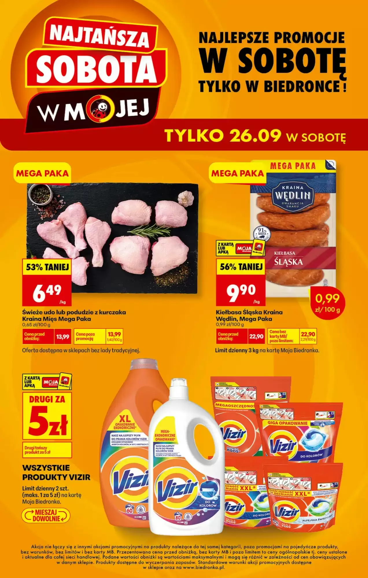 Gazetka Biedronka od 26.09.2026 do 26.09.2026