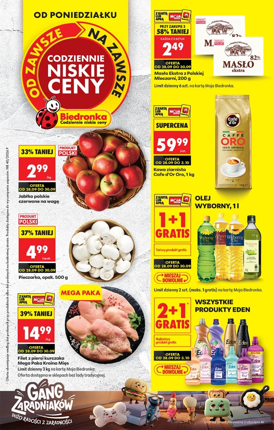 Gazetka BIEDRONKA od 28.09.2026 do 03.10.2026 - W tym tygodniu