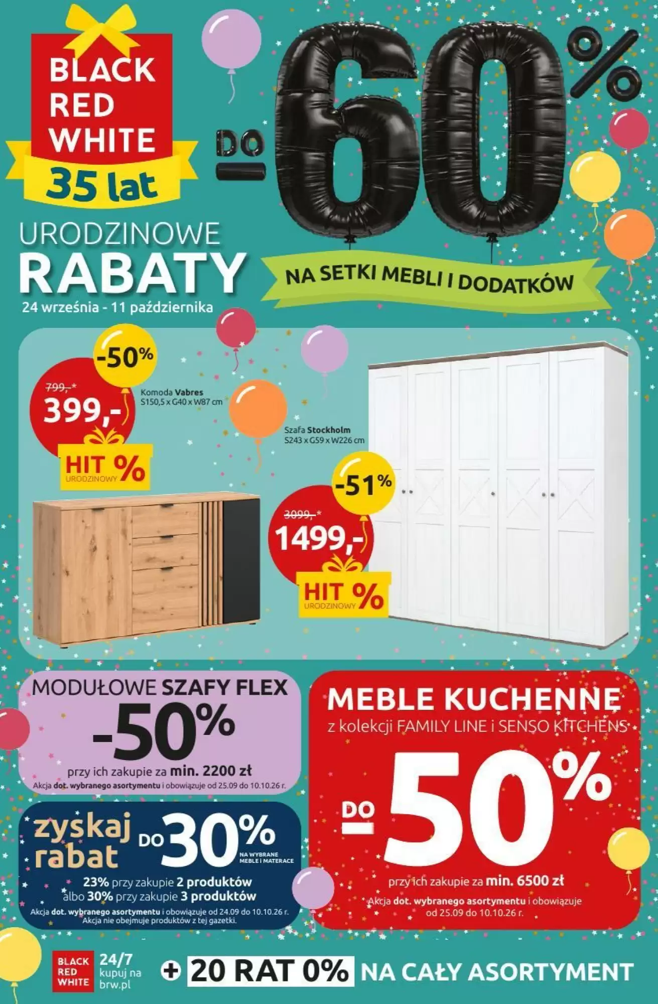 Gazetka Black Red White od 24.09.2026 do 11.10.2026