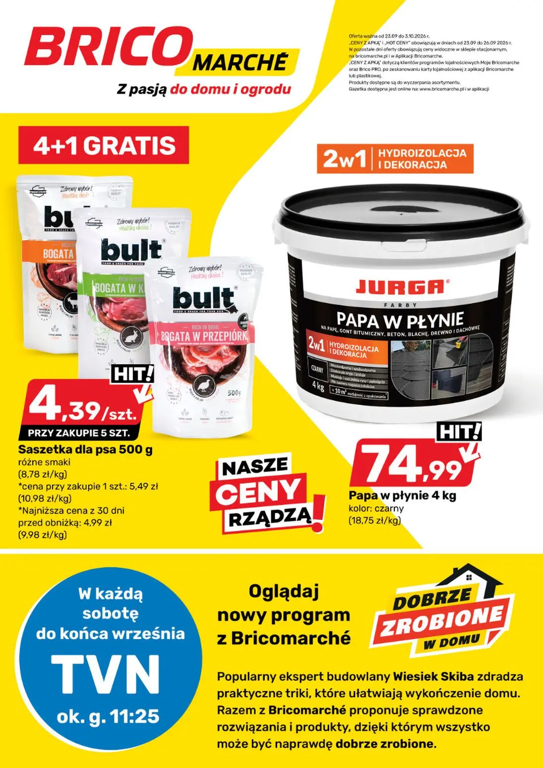 Gazetka Bricomarche od 23.09.2026 do 03.10.2026