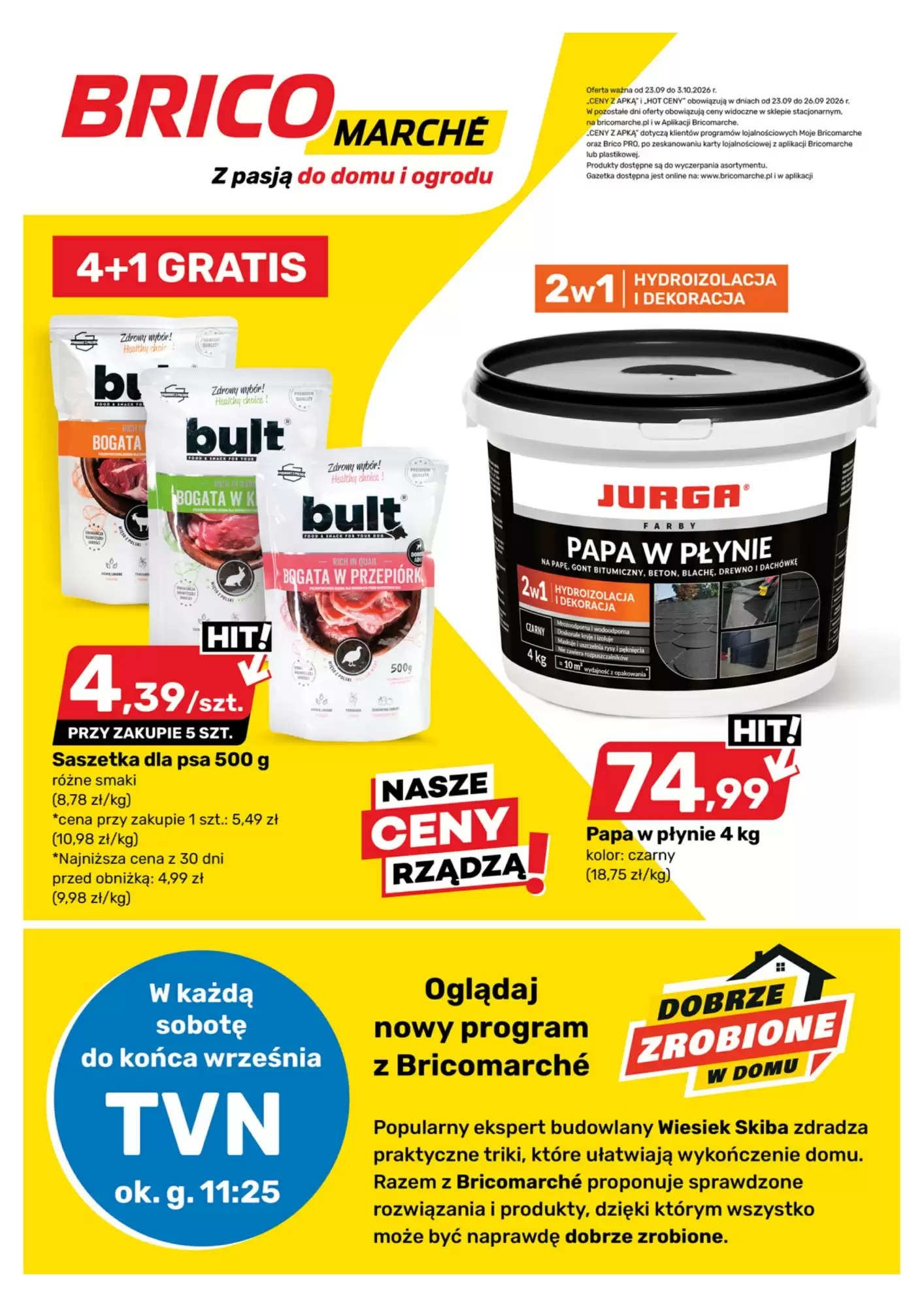 Gazetka Bricomarche od 23.09.2026 do 03.10.2026