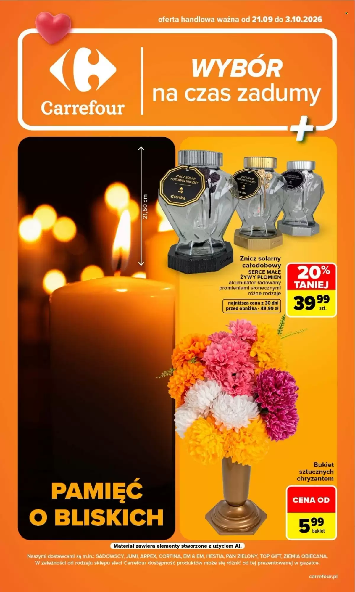 Gazetka Carrefour od 21.09.2026 do 03.10.2026