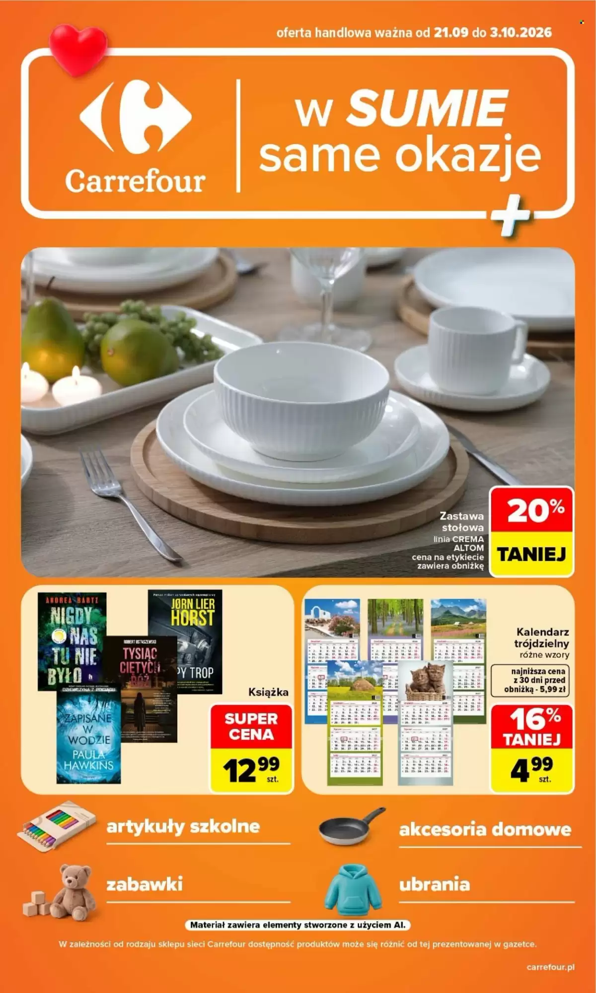Gazetka Carrefour od 21.09.2026 do 03.10.2026