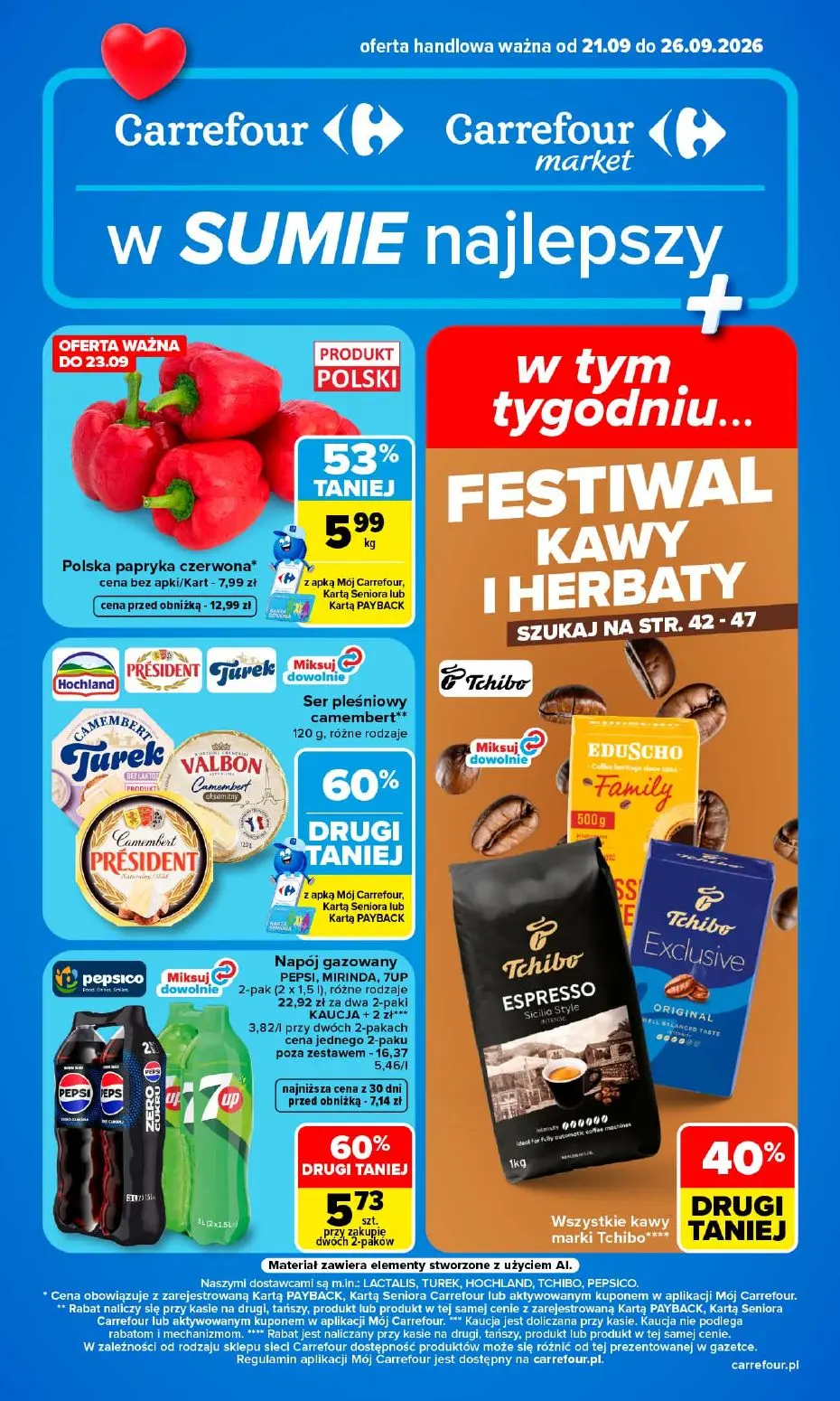 Gazetka Carrefour od 21.09.2026 do 26.09.2026