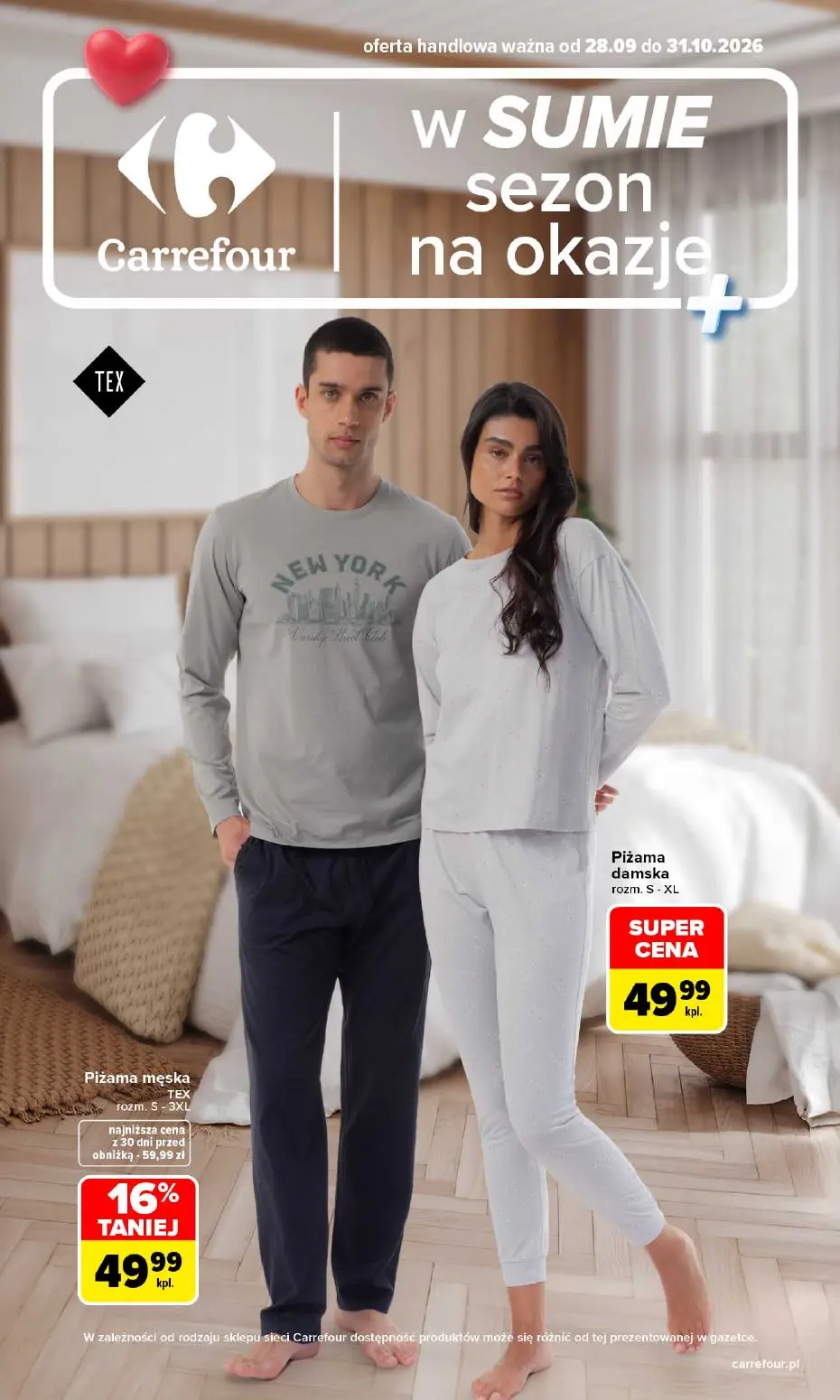 Gazetka Carrefour od 28.09.2026 do 31.10.2026
