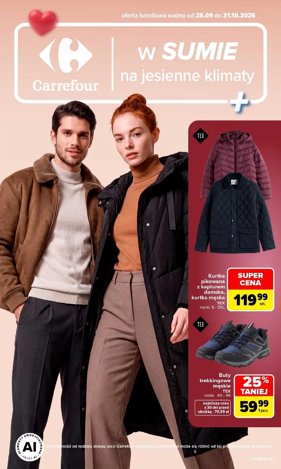 Gazetka Carrefour od 28.09.2026 do 31.10.2026