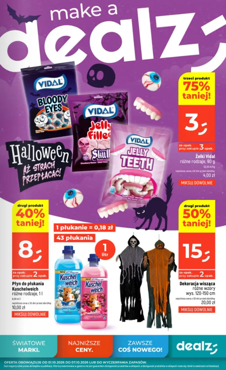 Gazetka Dealz od 01.10.2026 do 07.10.2026