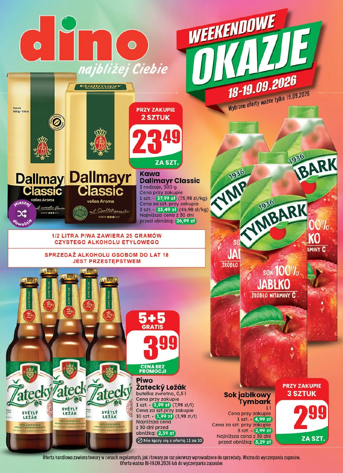 Gazetka Dino od 18.09.2026 do 19.09.2026