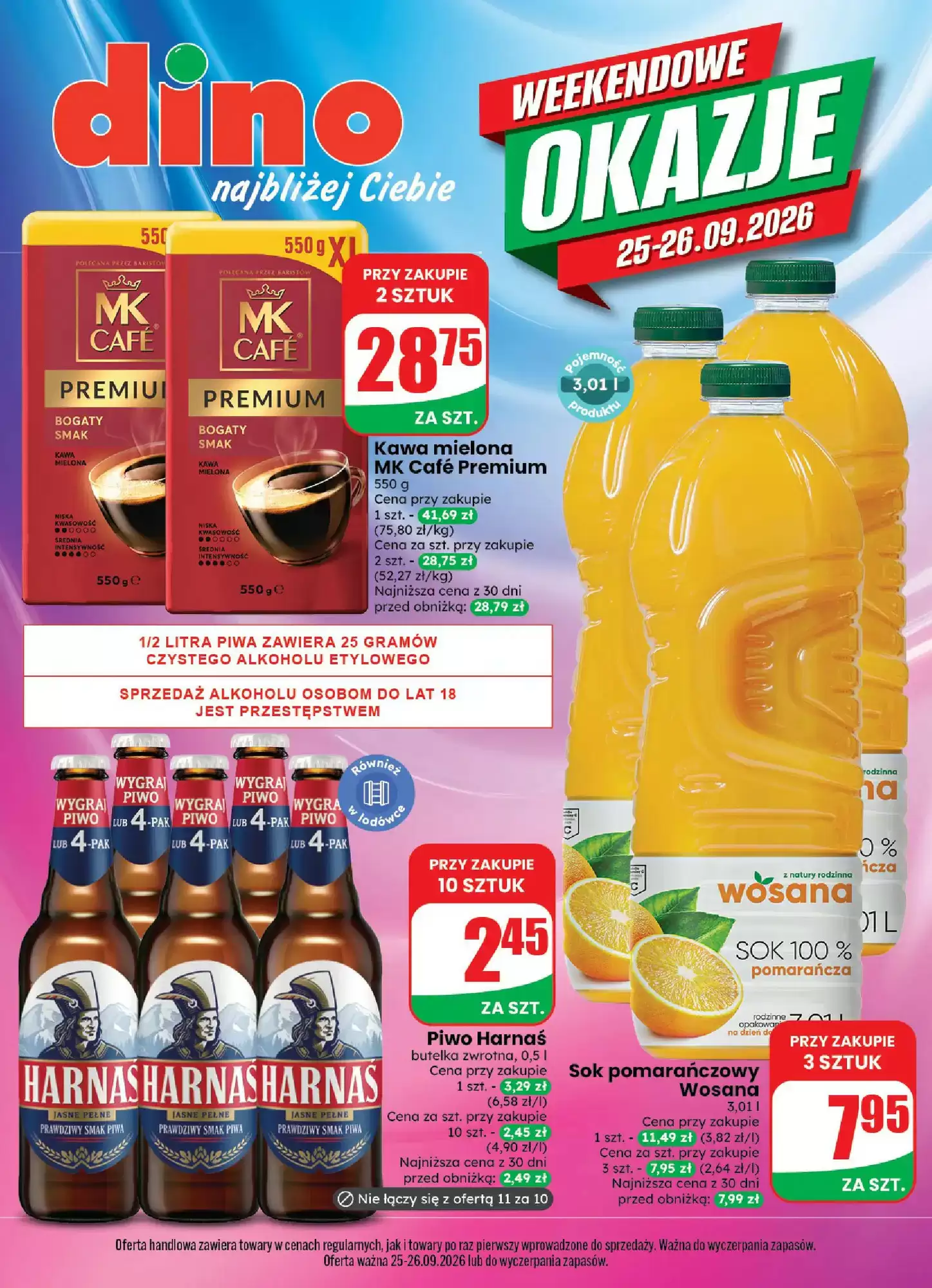 Gazetka Dino od 25.09.2026 do 26.09.2026