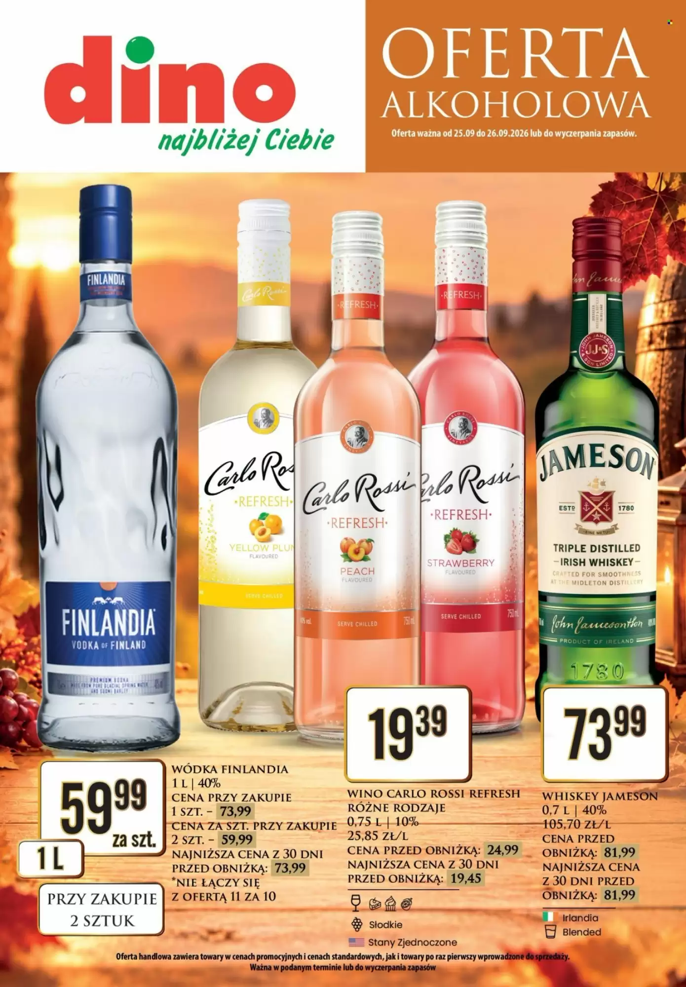 Gazetka Dino od 25.09.2026 do 26.09.2026