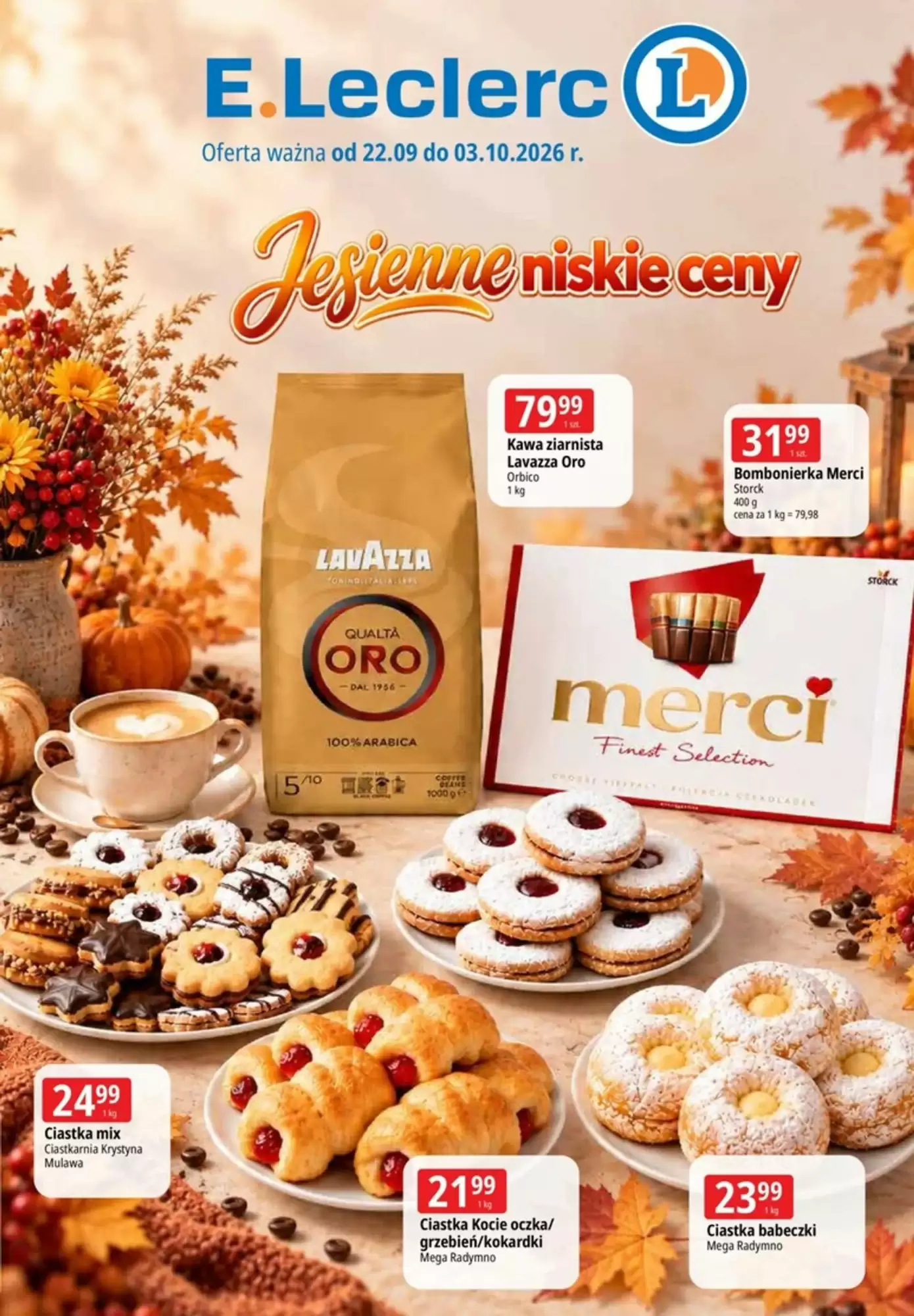 Gazetka E.Leclerc od 22.09.2026 do 03.10.2026