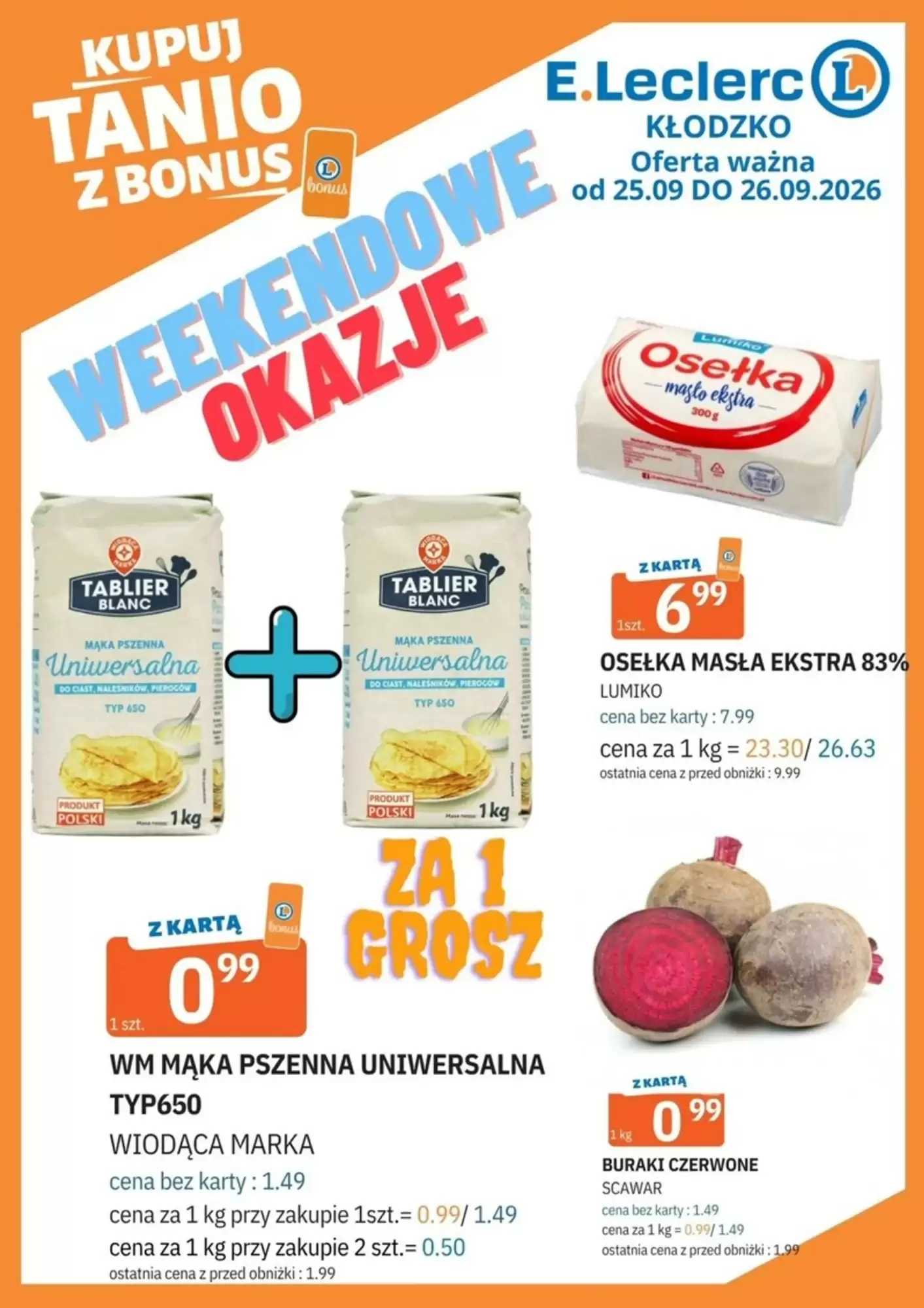 Gazetka E.Leclerc od 25.09.2026 do 26.09.2026
