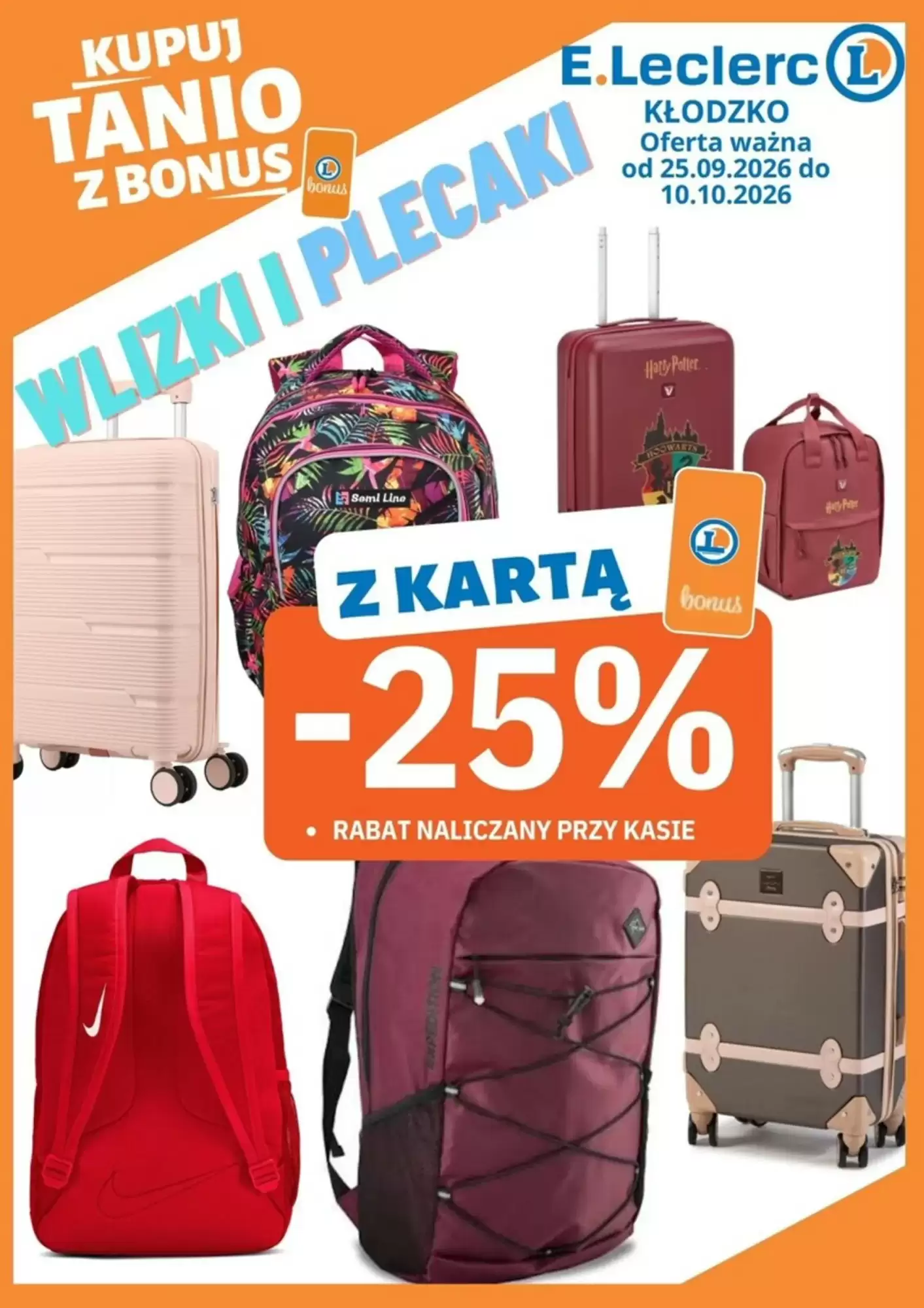 Gazetka E.Leclerc od 25.09.2026 do 10.10.2026
