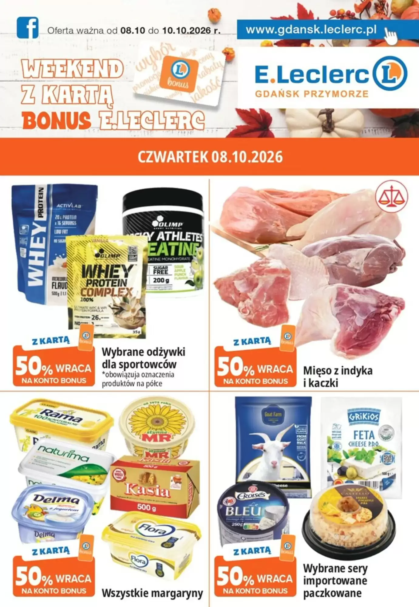 Gazetka E.Leclerc od 08.10.2026 do 10.10.2026