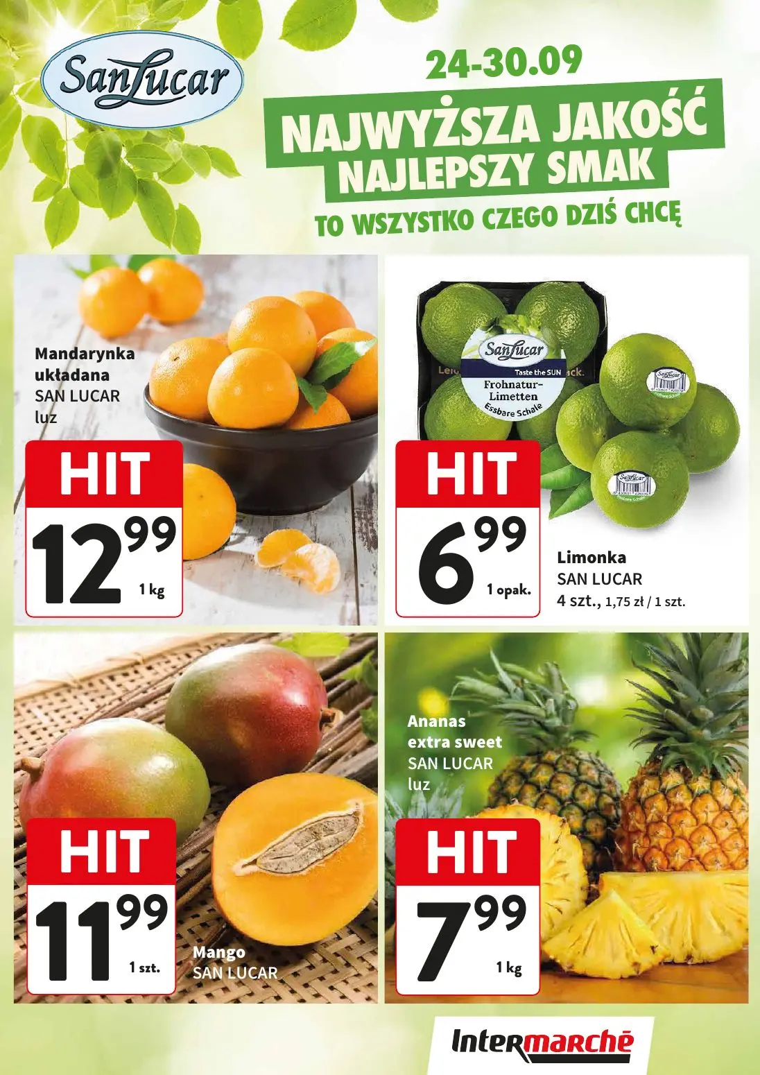 Gazetka Intermarche od 24.09.2026 do 30.09.2026