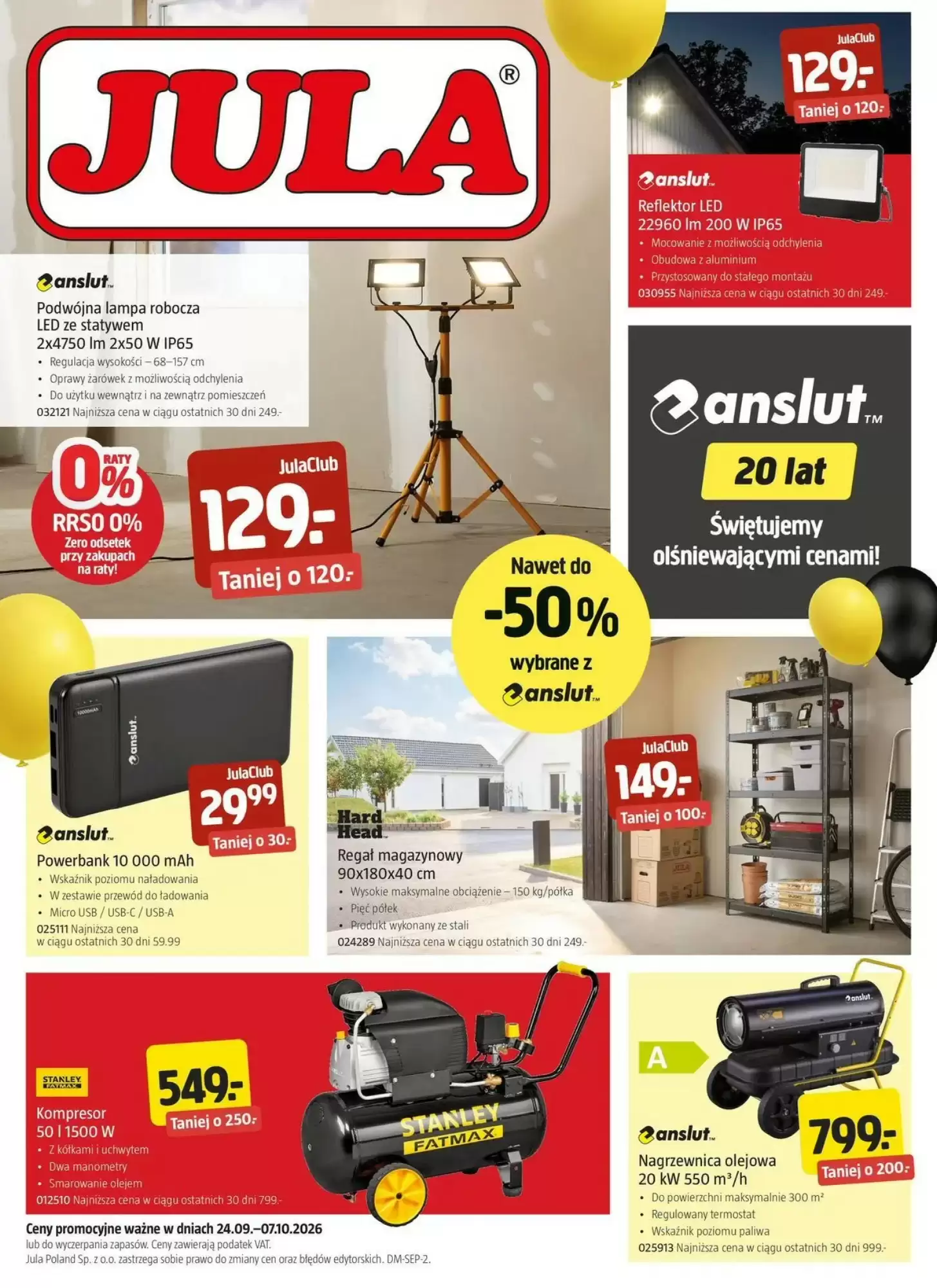Gazetka Jula od 24.09.2026 do 07.10.2026