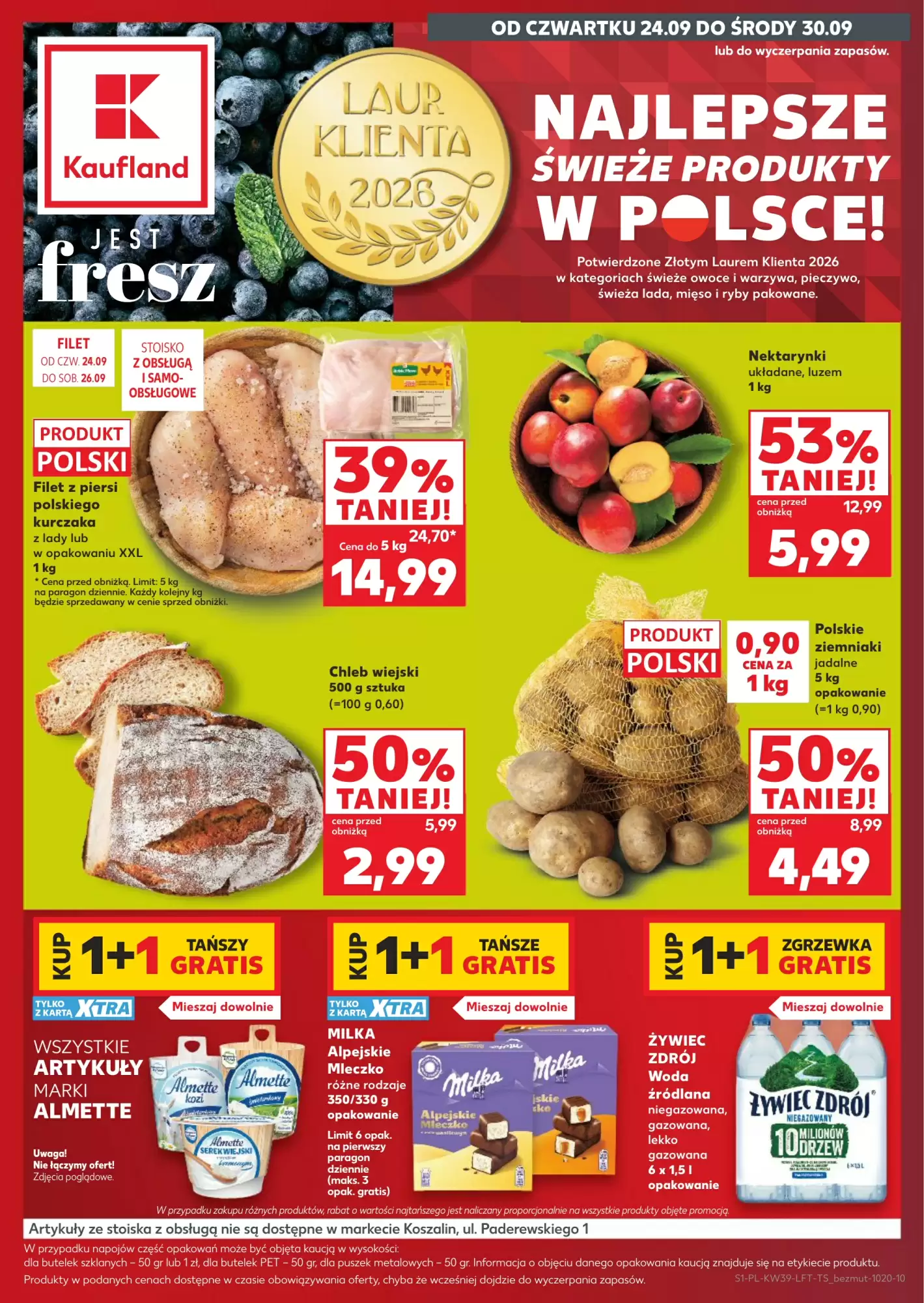Gazetka Kaufland od 24.09.2026 do 30.09.2026