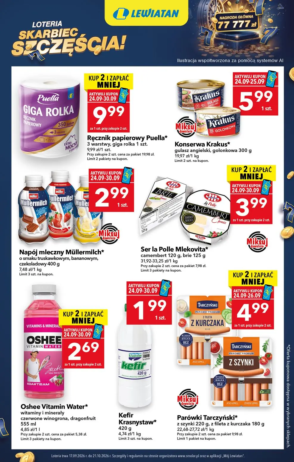 Gazetka Lewiatan od 24.09.2026 do 30.09.2026