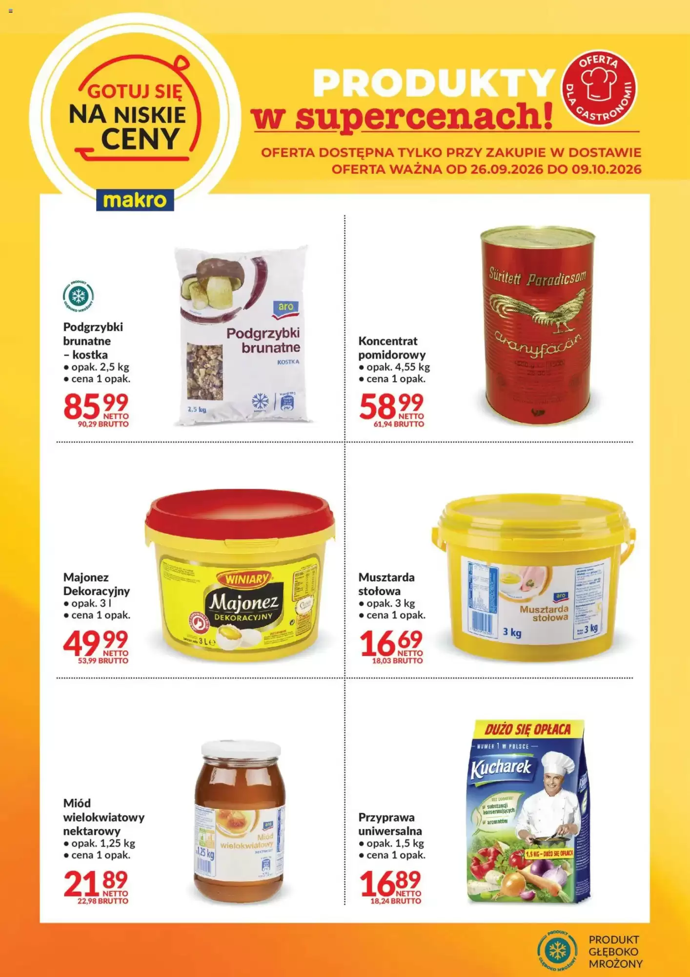 Gazetka Makro od 26.09.2026 do 09.10.2026