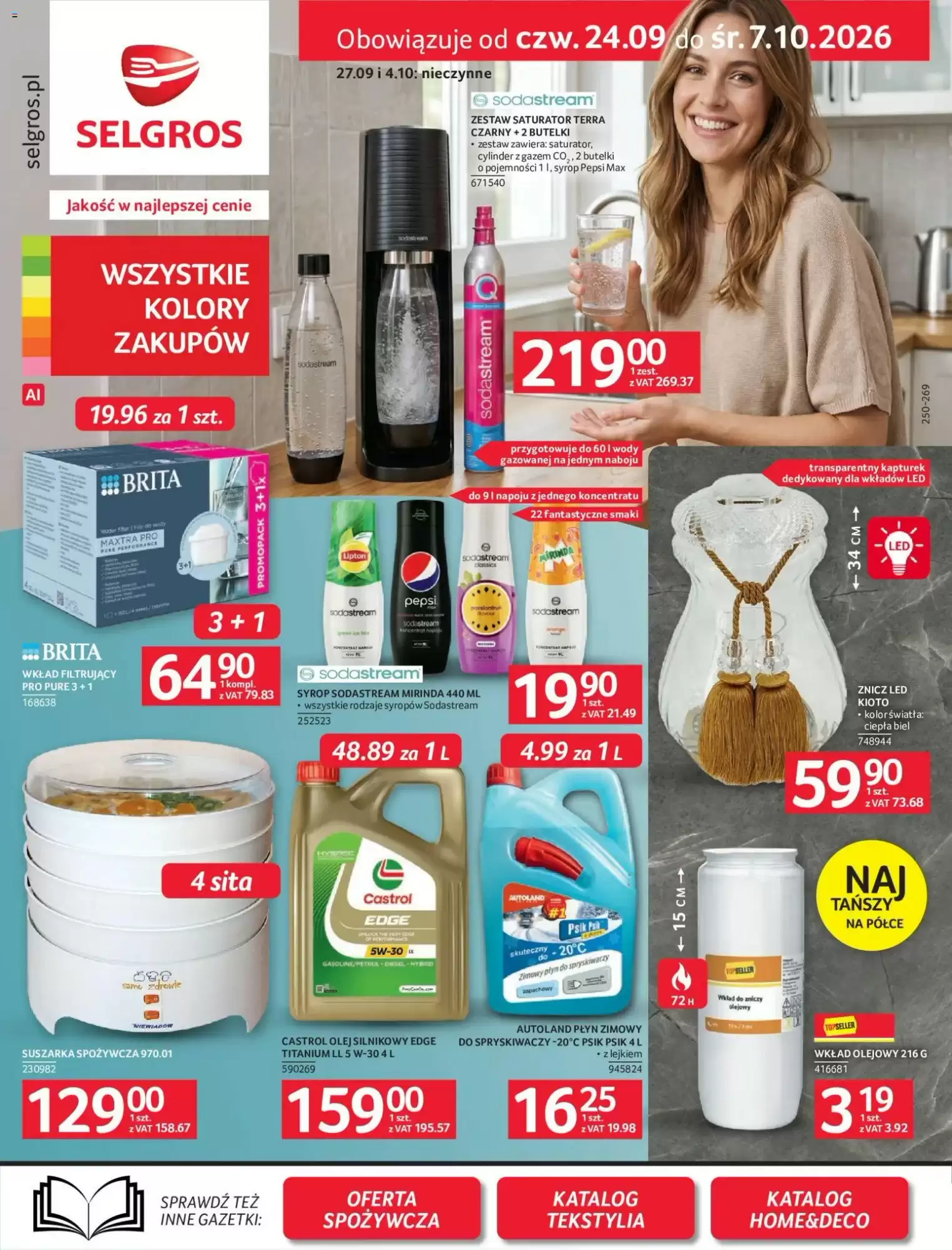 Gazetka Selgros od 24.09.2026 do 07.10.2026